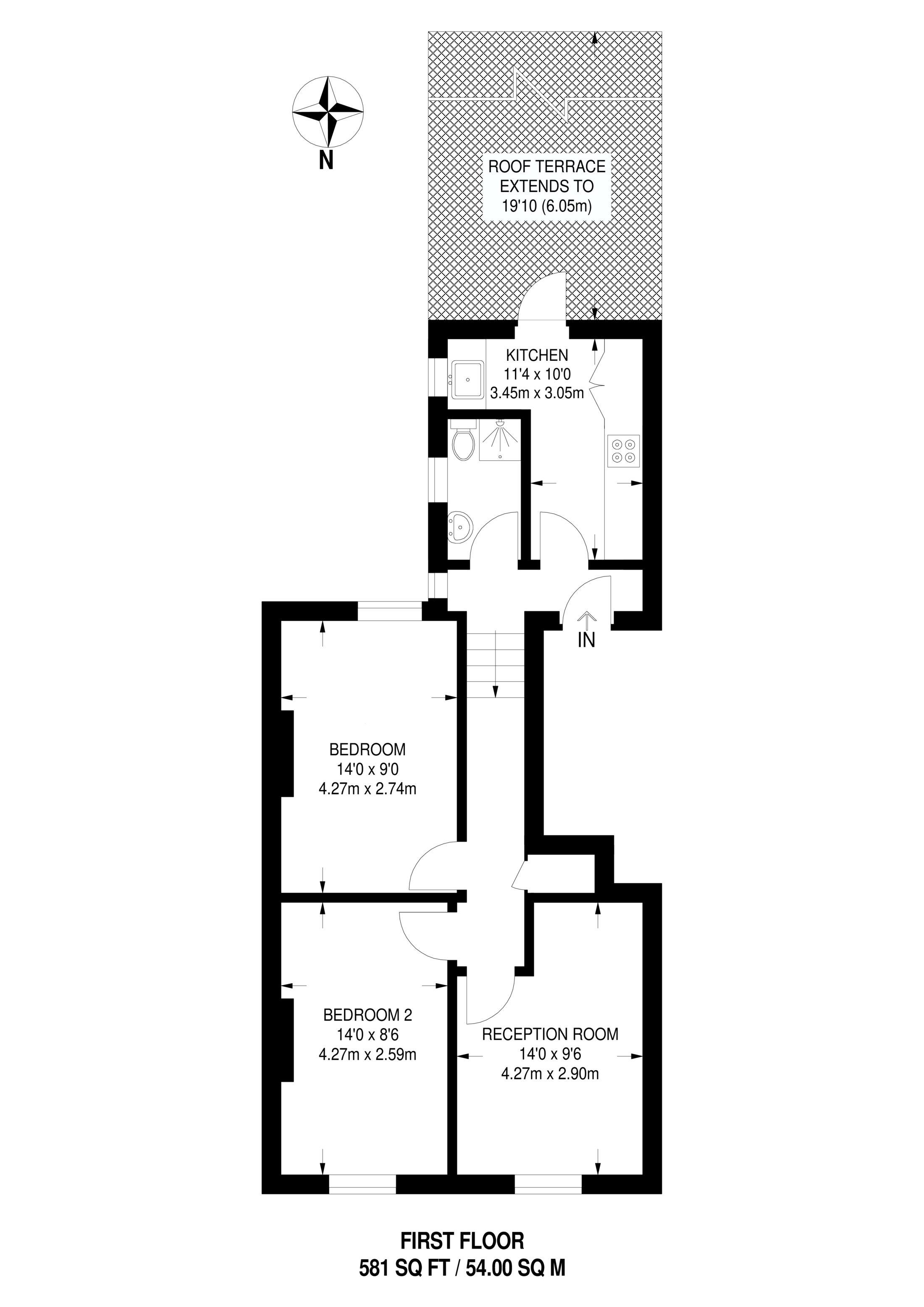 The Vale, Acton floorplan