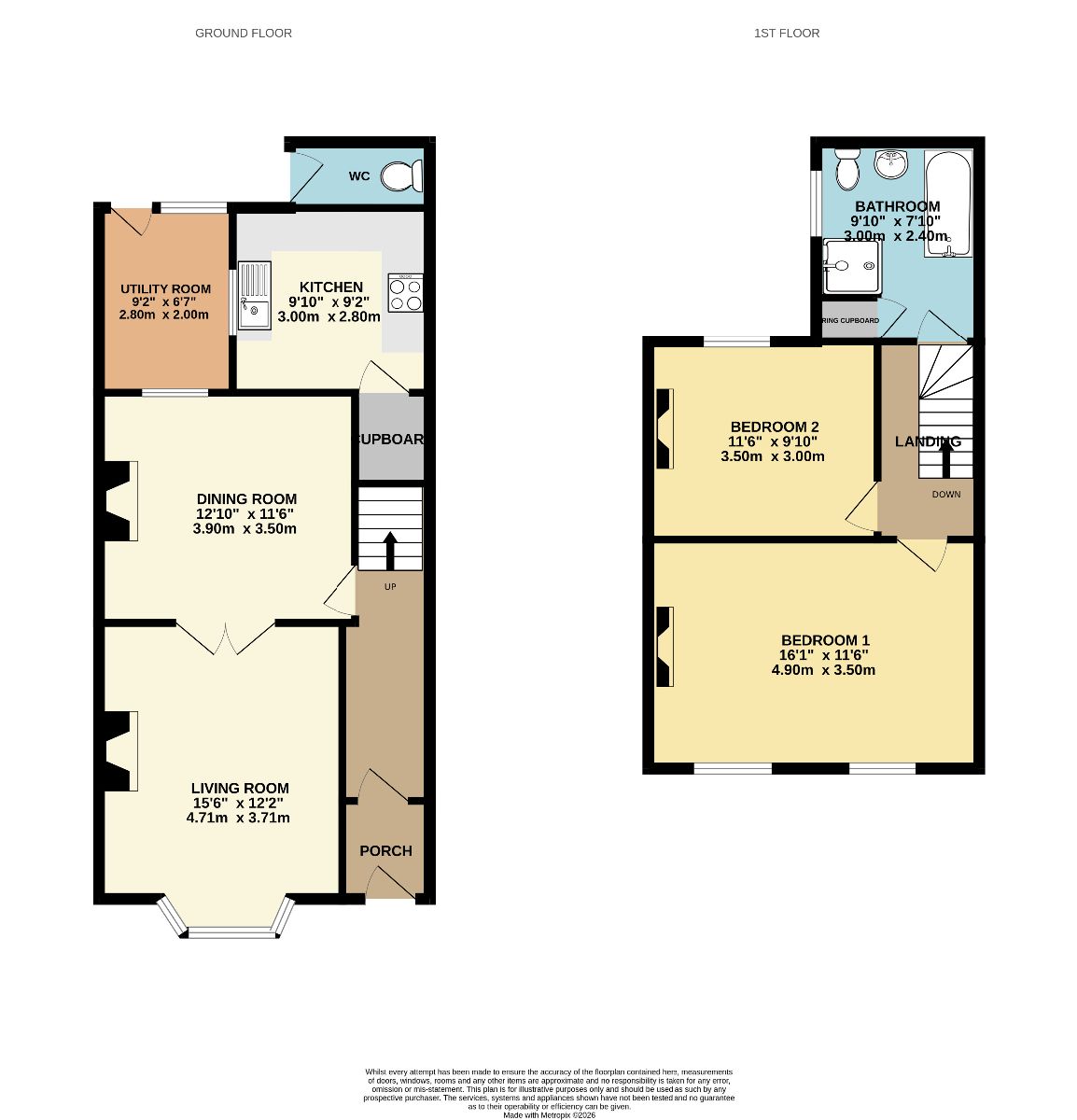 18 Northfield Road, Okehampton floorplan