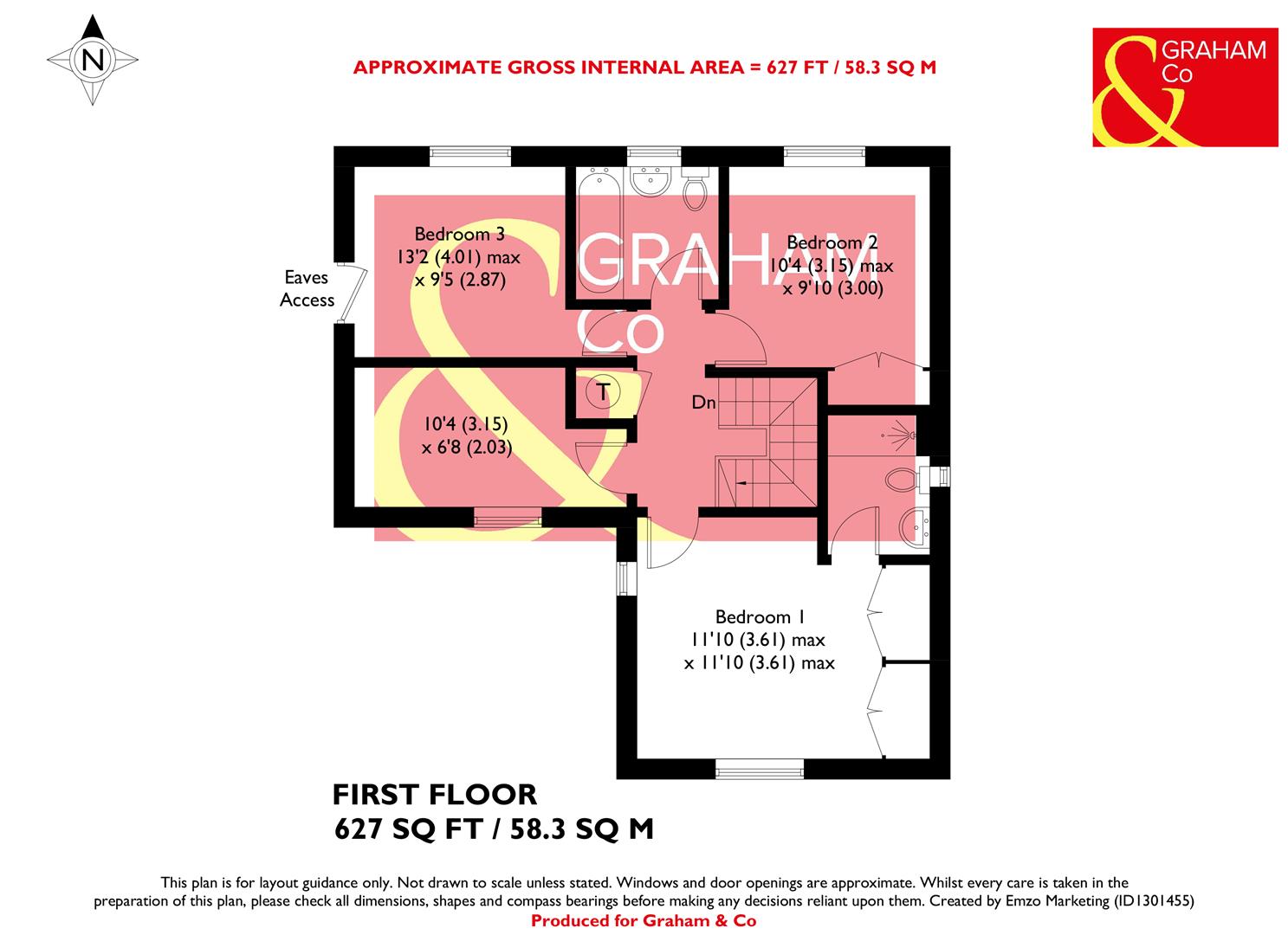 17, Denning Mead, Andover floorplan