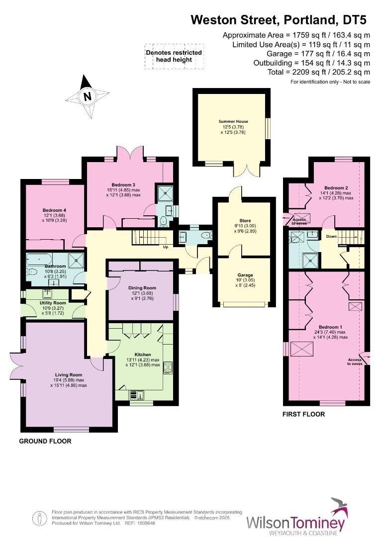 155, Weston Street, Portland floorplan