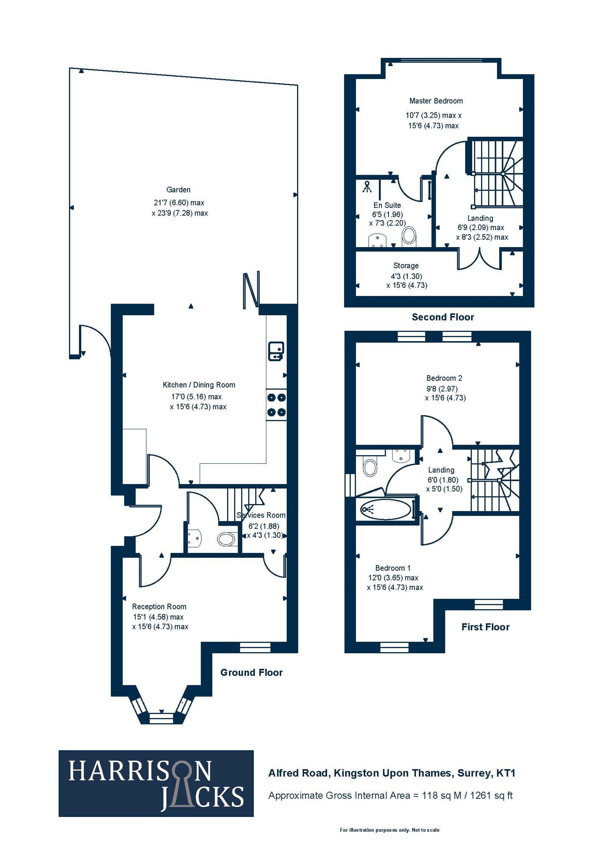 87 Alfred Road, Kingston Upon Thames floorplan