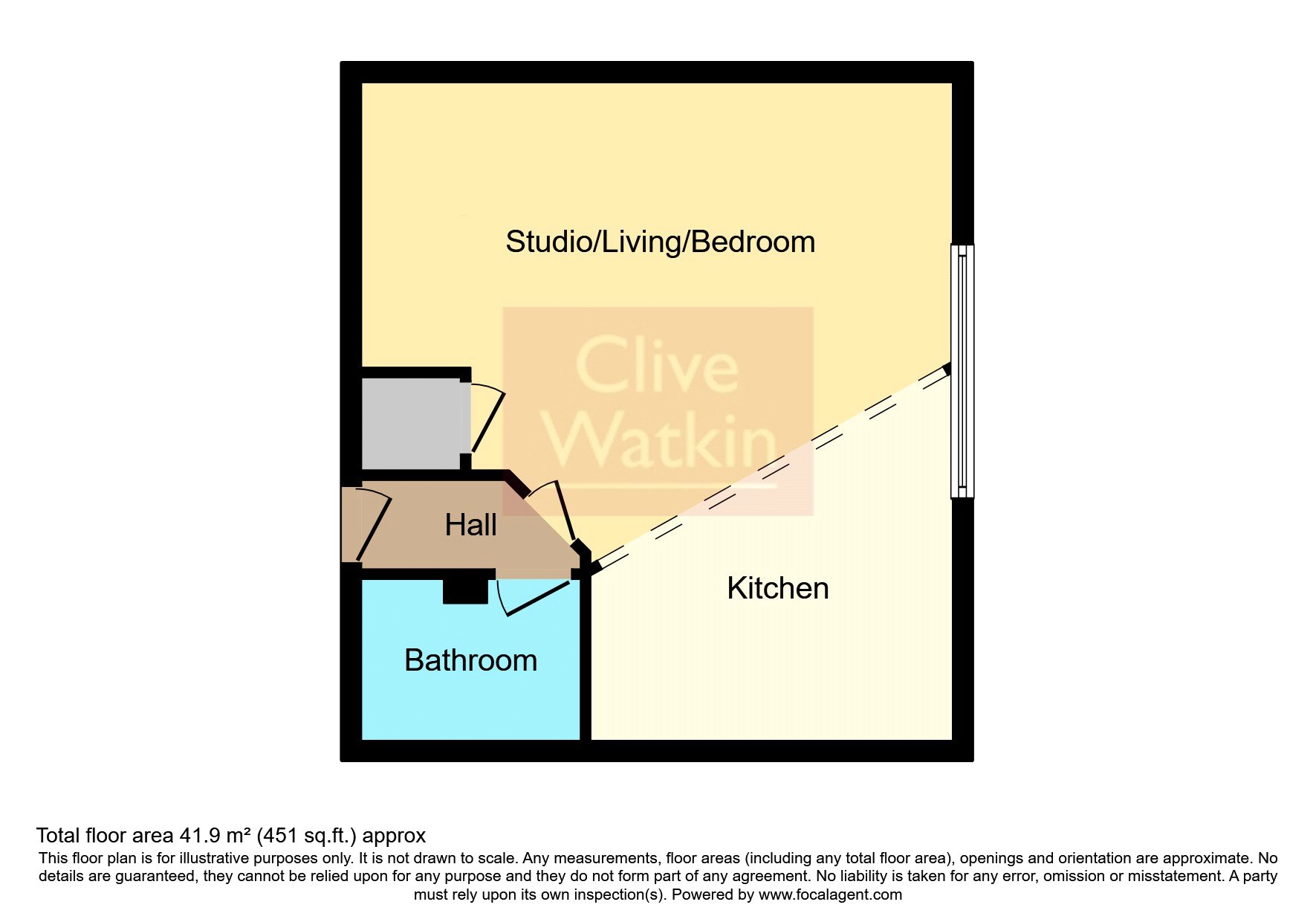 45 Birchen House, 1, Canning Street, Merseyside floorplan