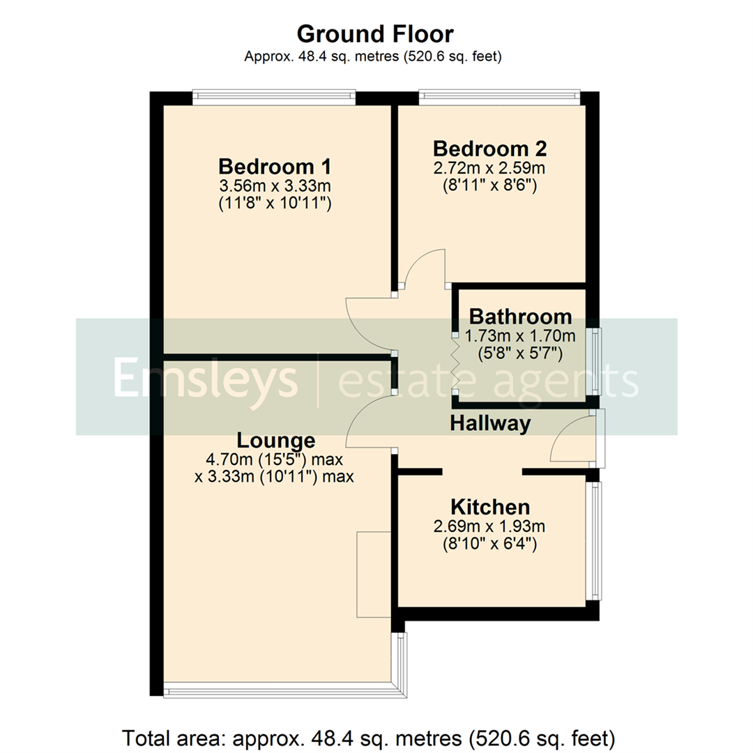36, Detroit Avenue, Leeds floorplan