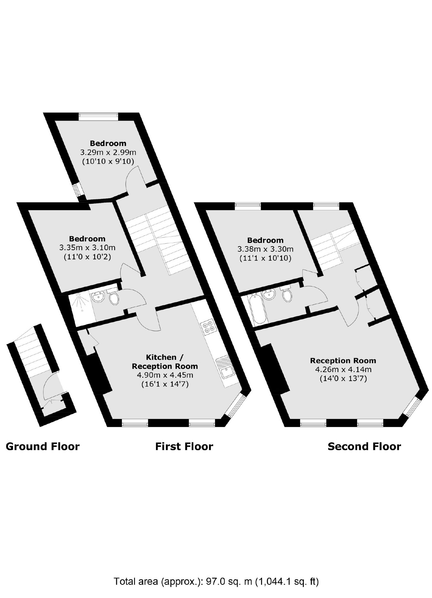 Harrow Road, London NW10, 3 bedroom flat for sale 63962090