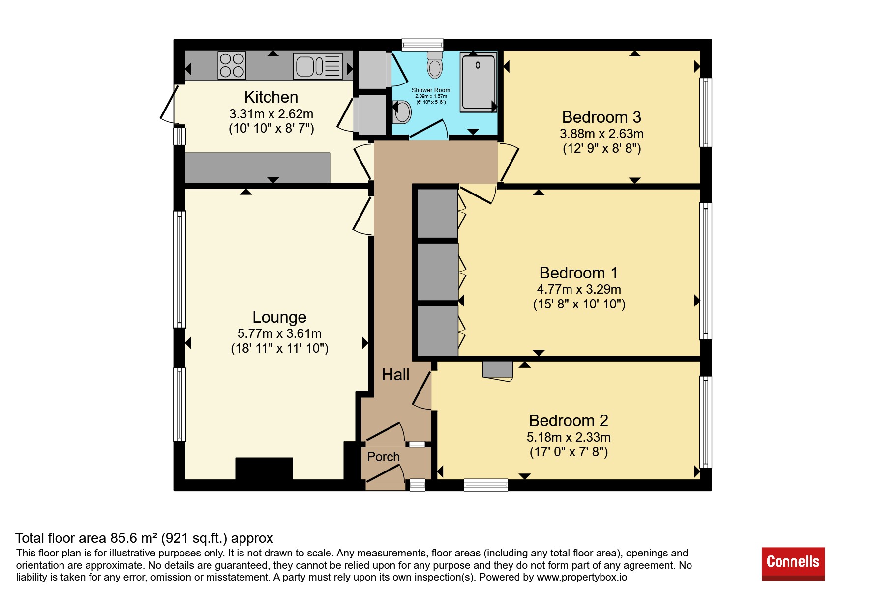 58, Longmead Road, Paignton floorplan