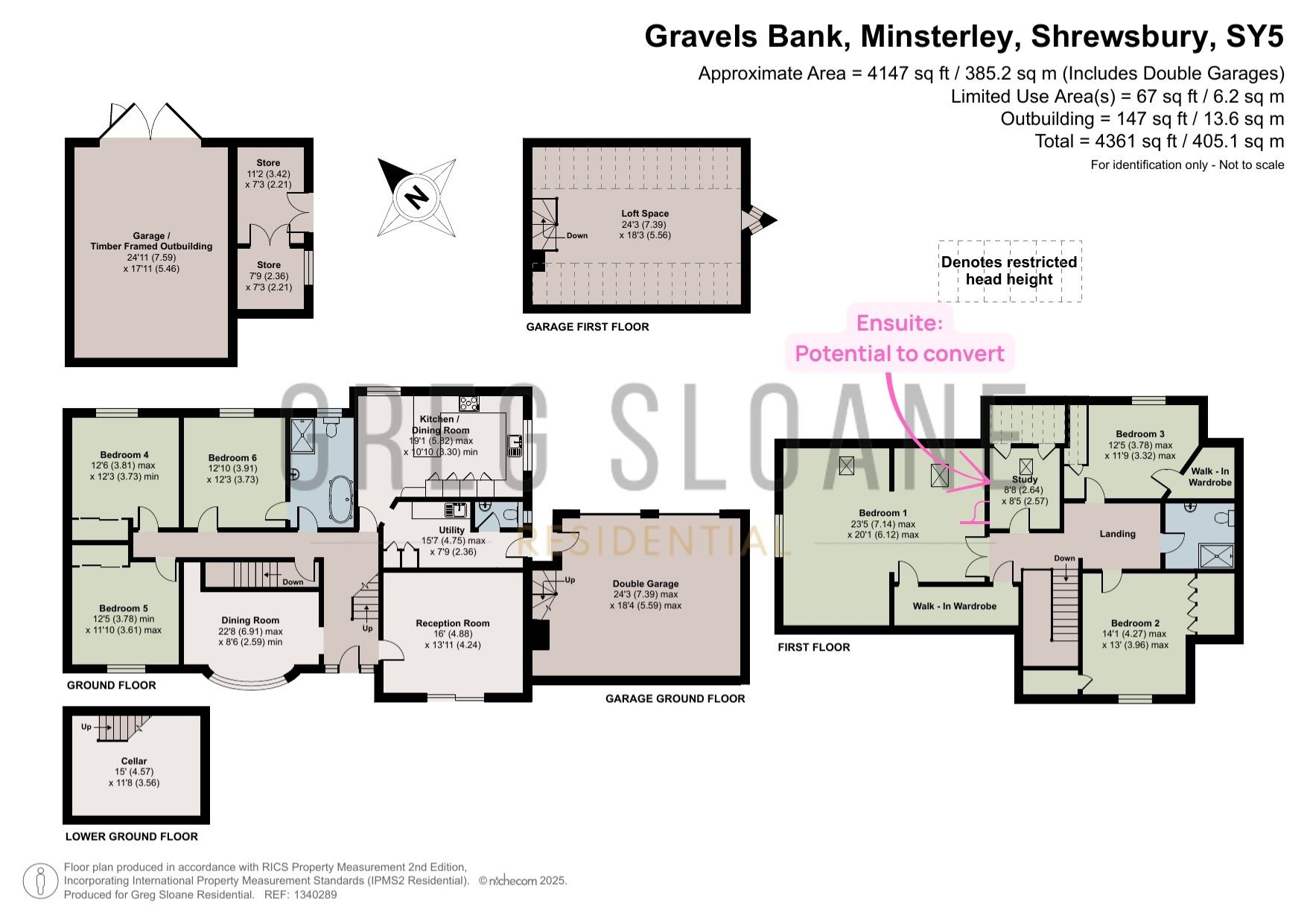 Long Hope, Shrewsbury floorplan