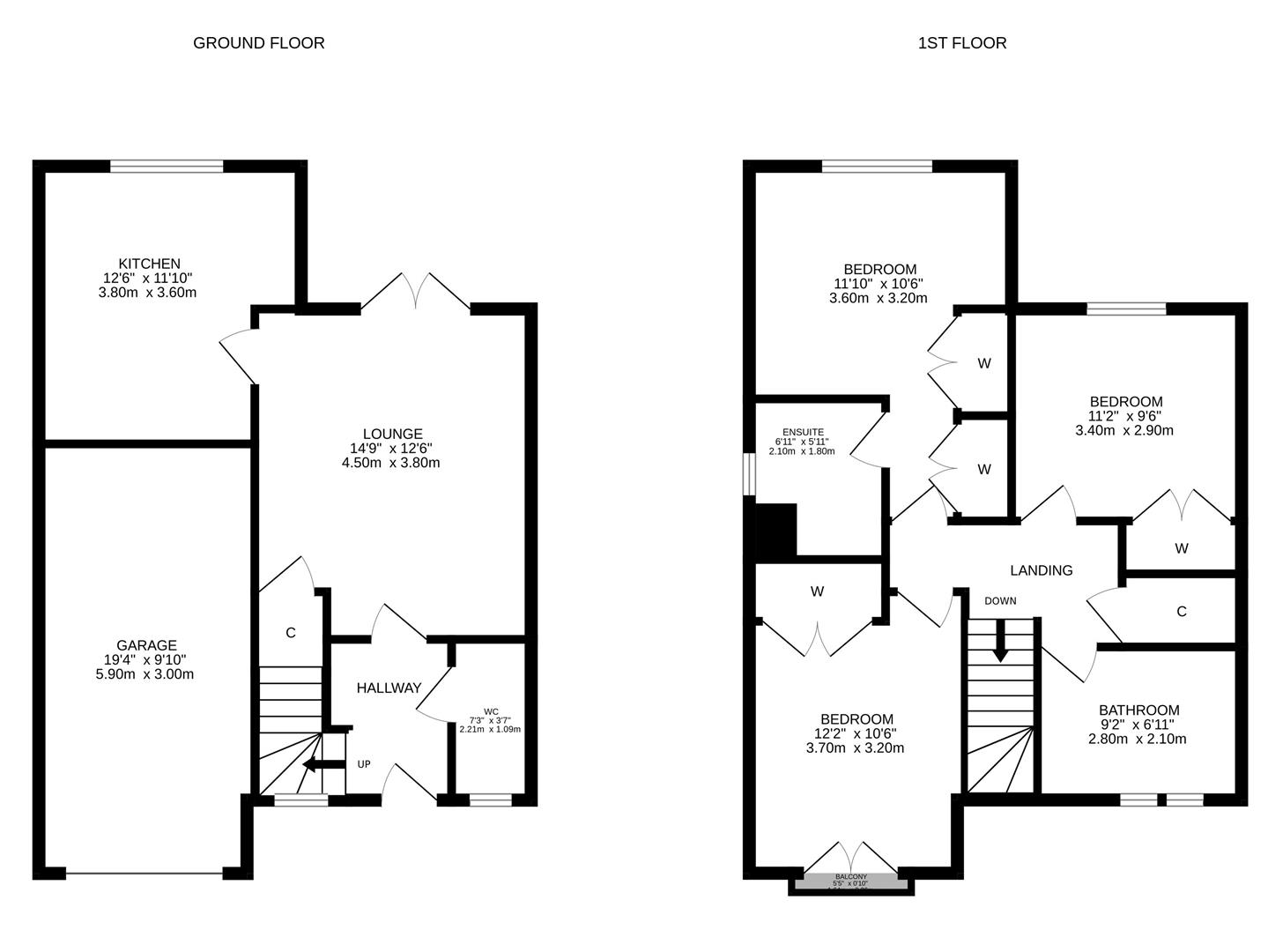 39, Berryfield Crescent, Alva floorplan