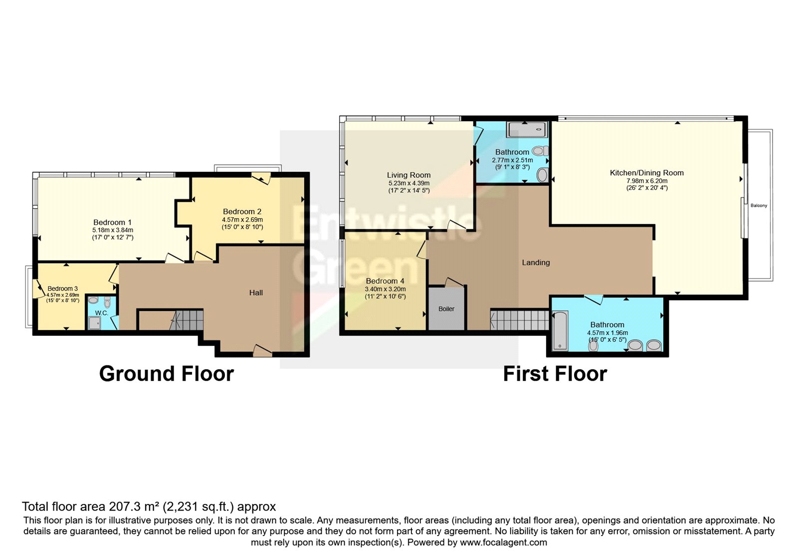 Oldham Street, Liverpool, Merseyside, L1 floorplan