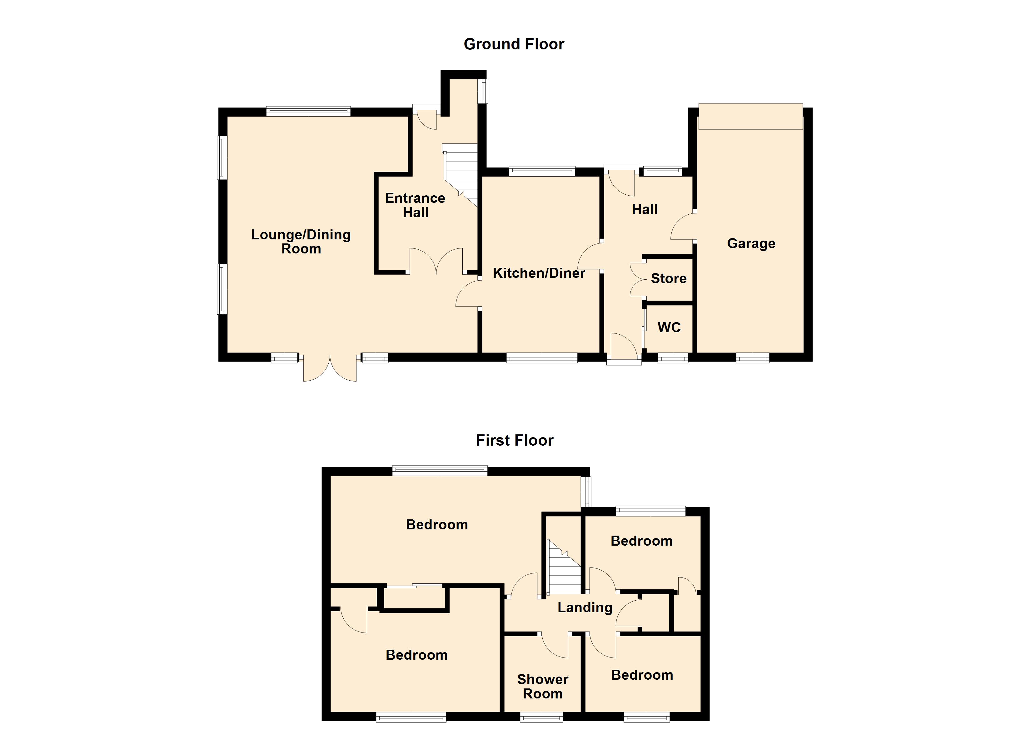 52, Whitlow, Pembrokeshire floorplan