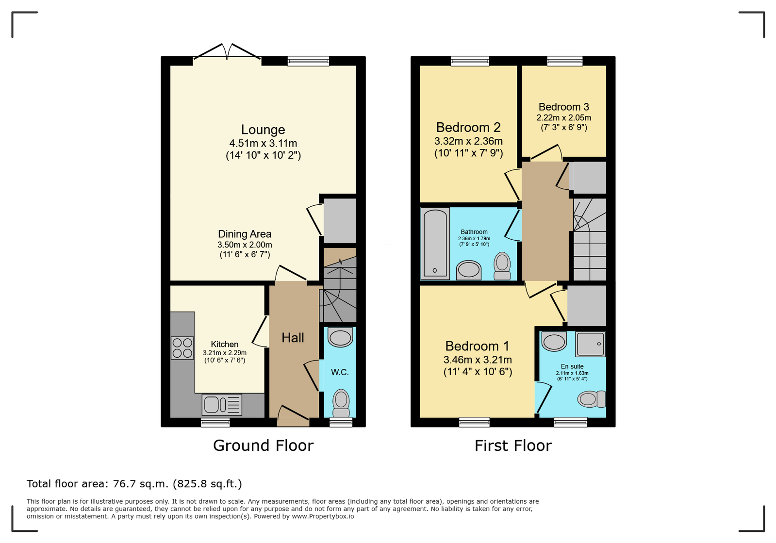 1, Burgess Close, Sileby floorplan