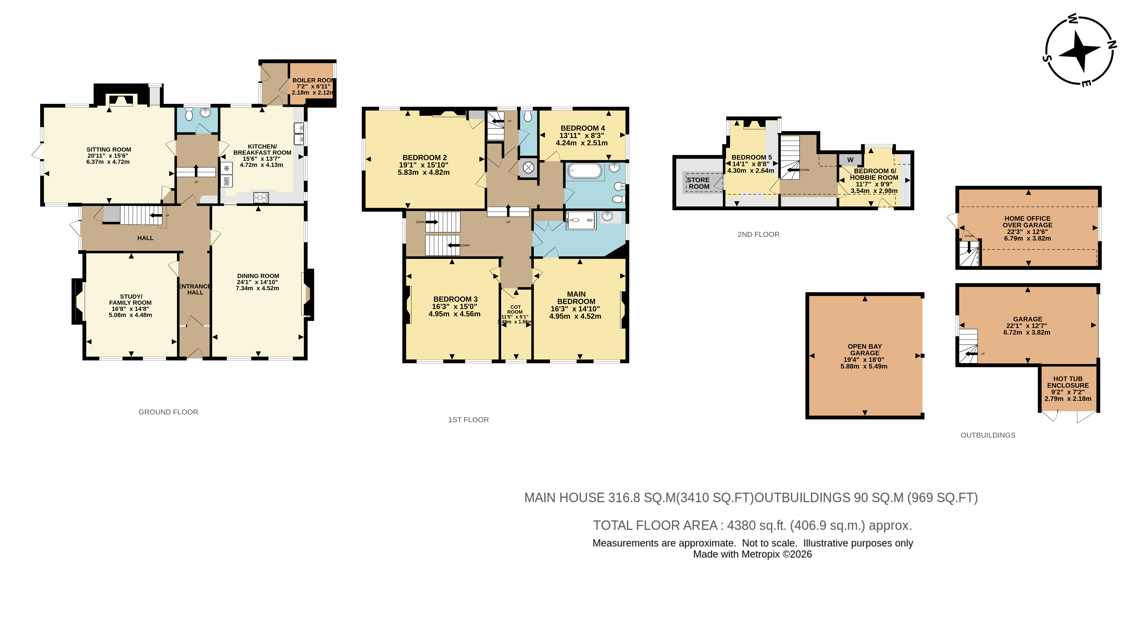 The Old Church House,, Gatton Bottom, Redhill floorplan