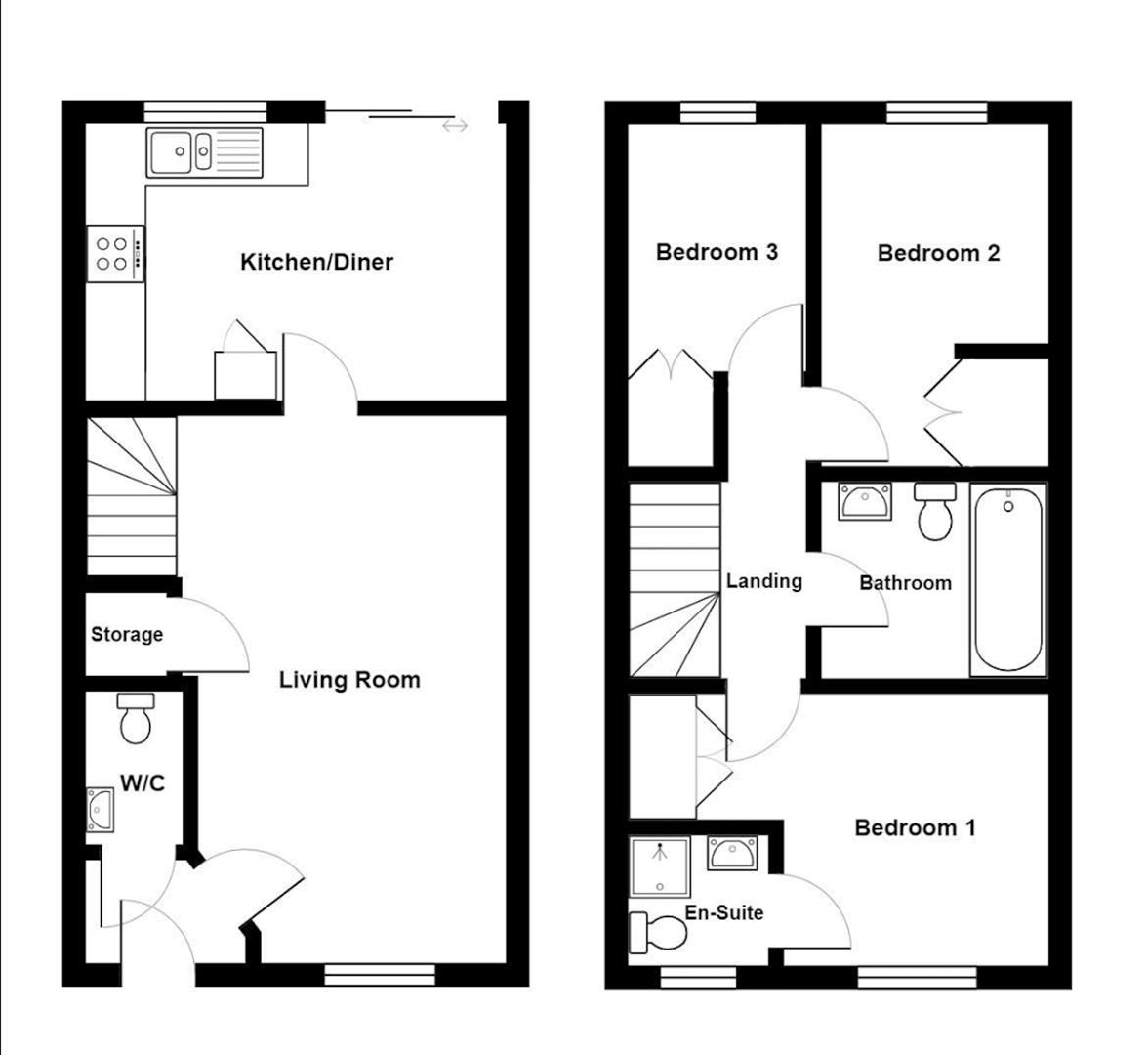 6, High Leaze Road, Bristol floorplan