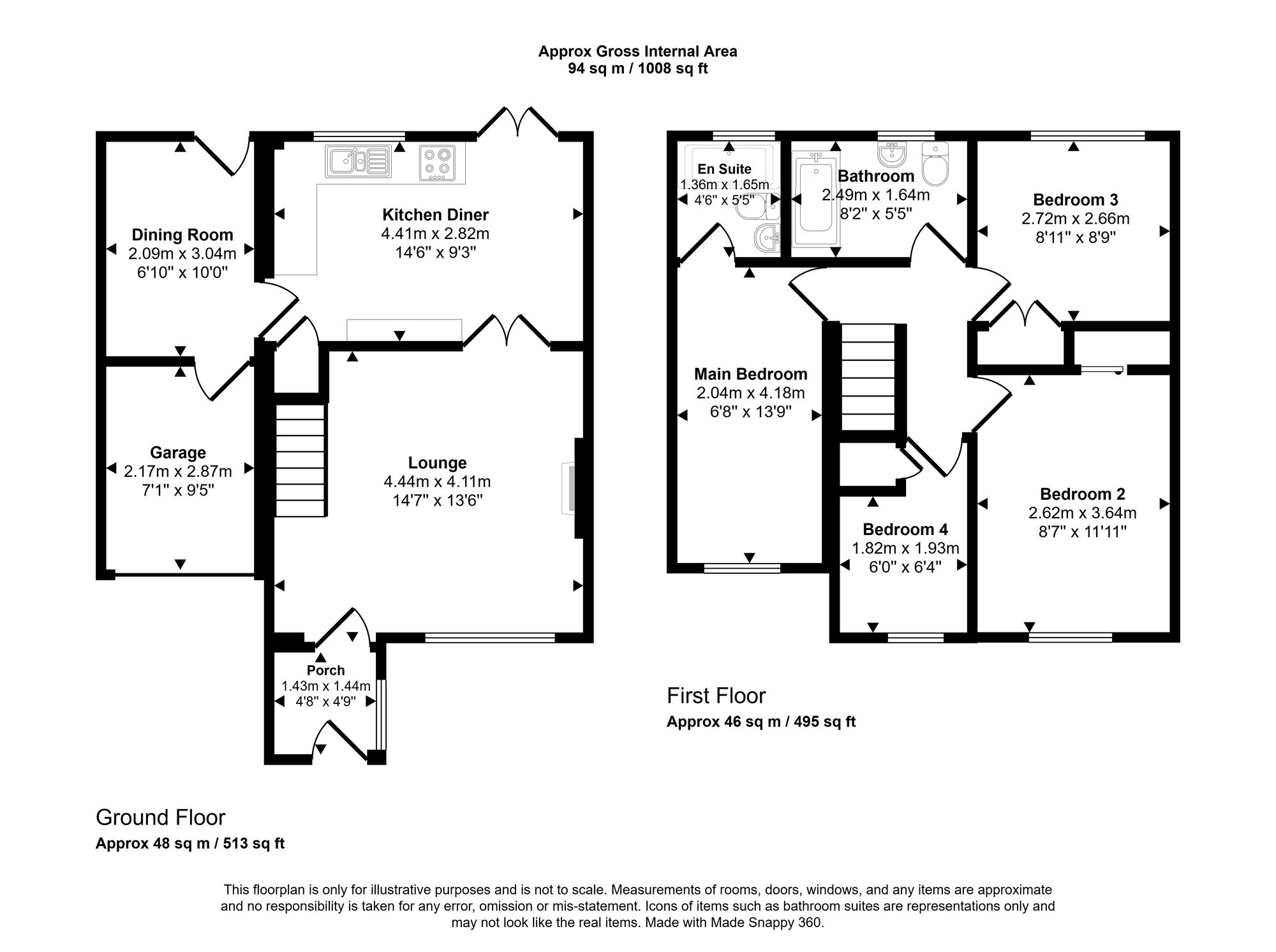 14 Bolney Street, Wigan floorplan