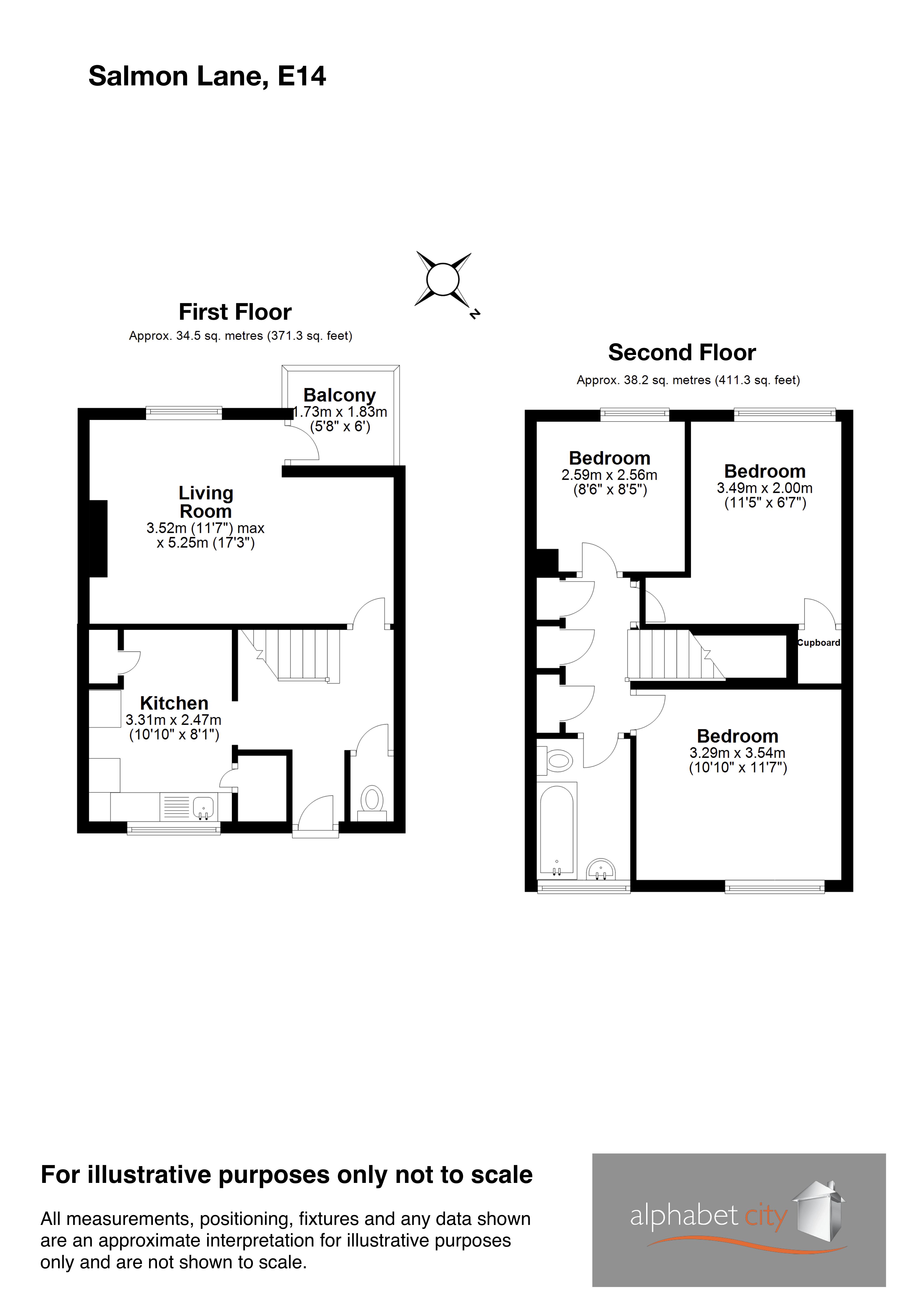 3 Bedrooms Maisonette for sale in Salmon Lane, London E14