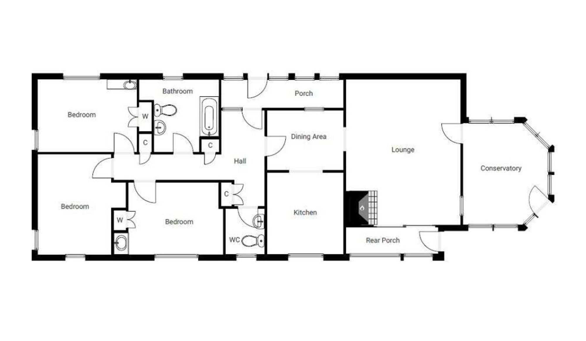 Dog Wood, Ullapool floorplan