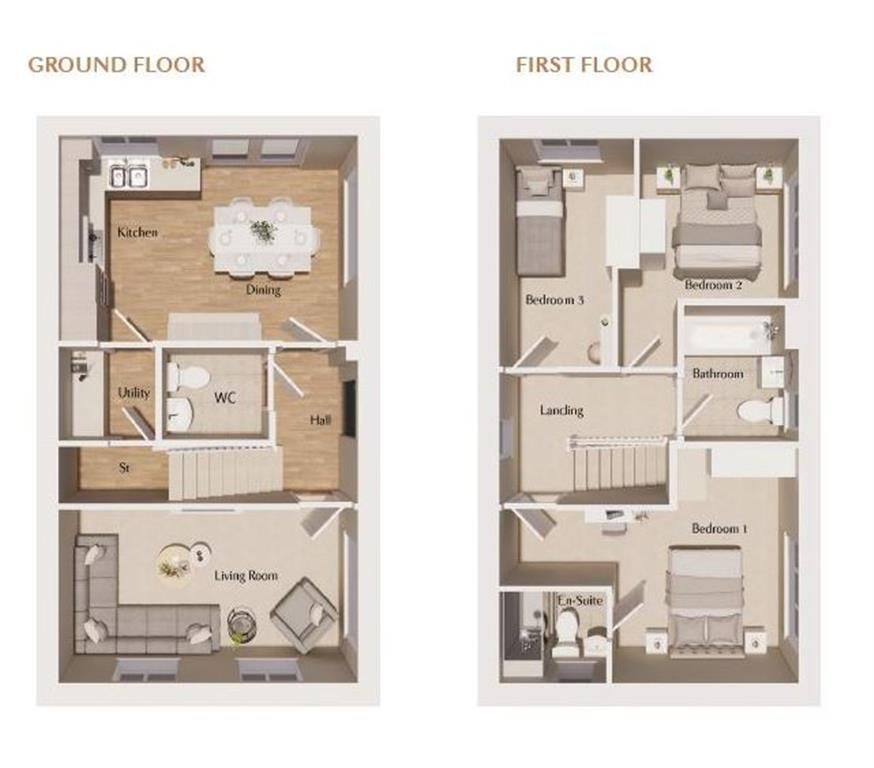 The Newton, Live, The Pastures, Harrogate floorplan