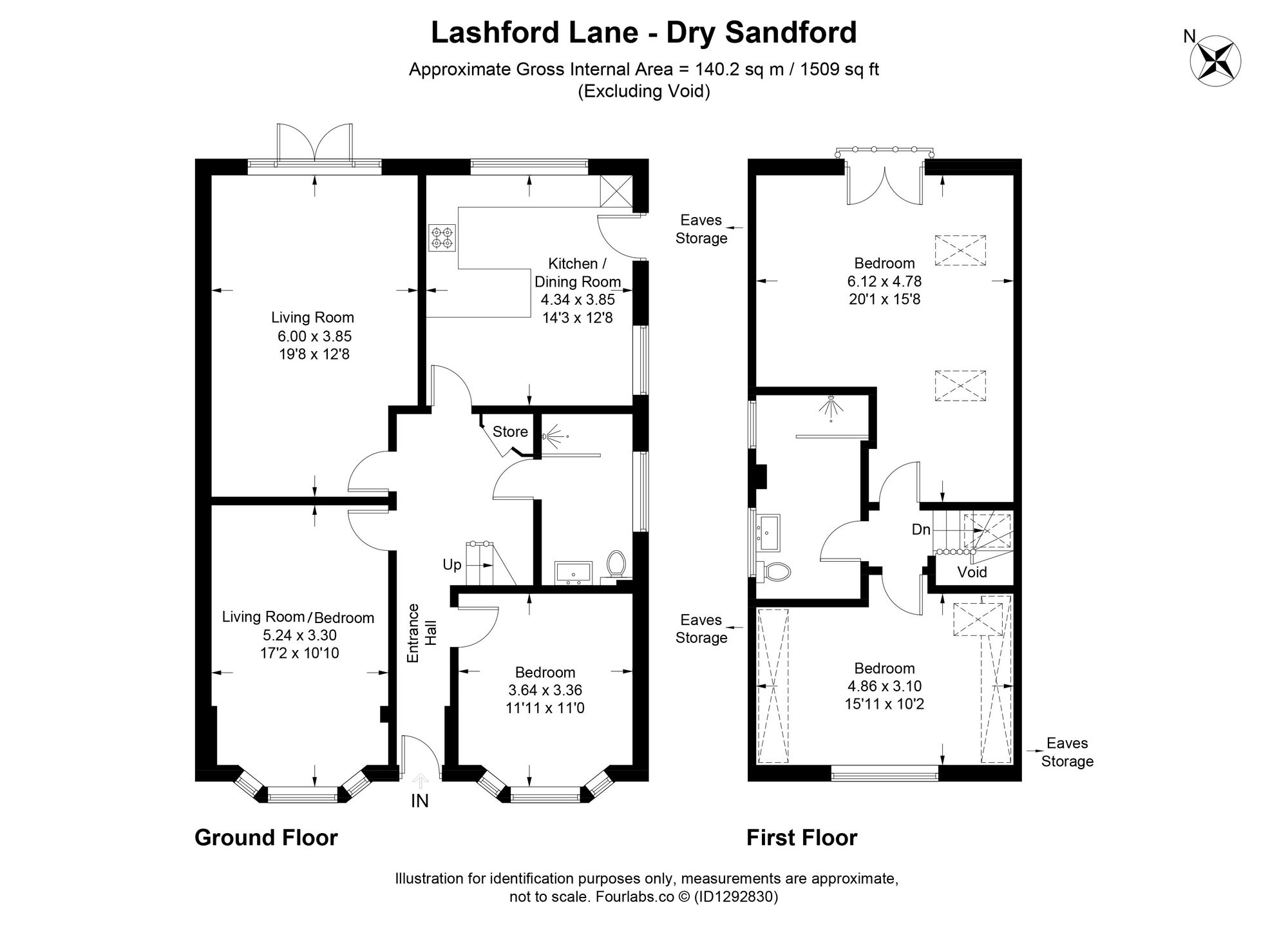 69 Lashford Lane, Abingdon floorplan
