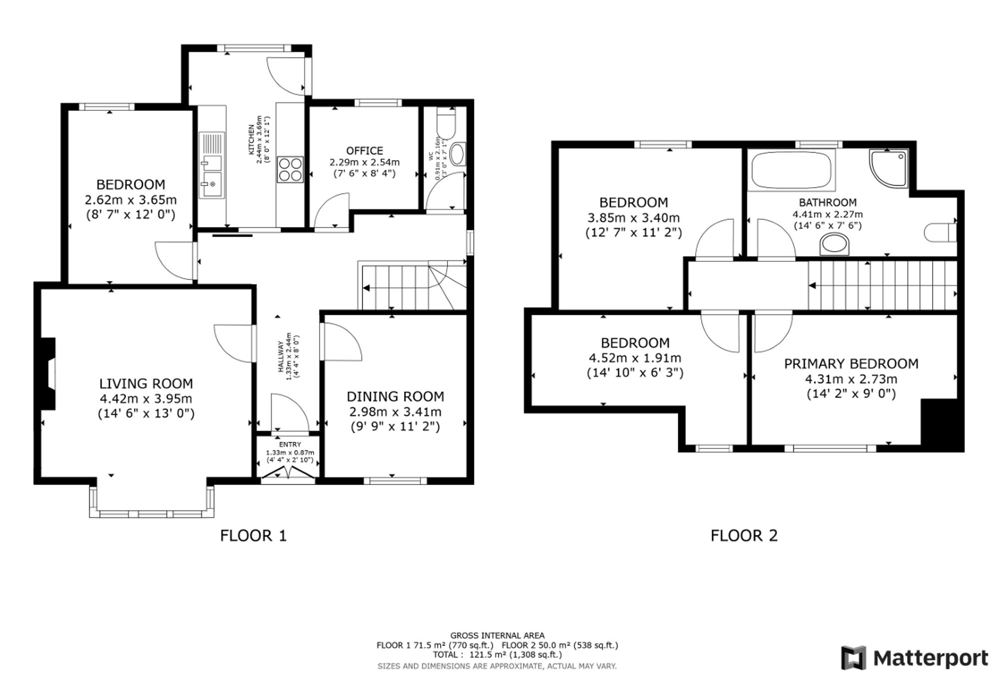 37 Merrylee Park Avenue, Glasgow floorplan