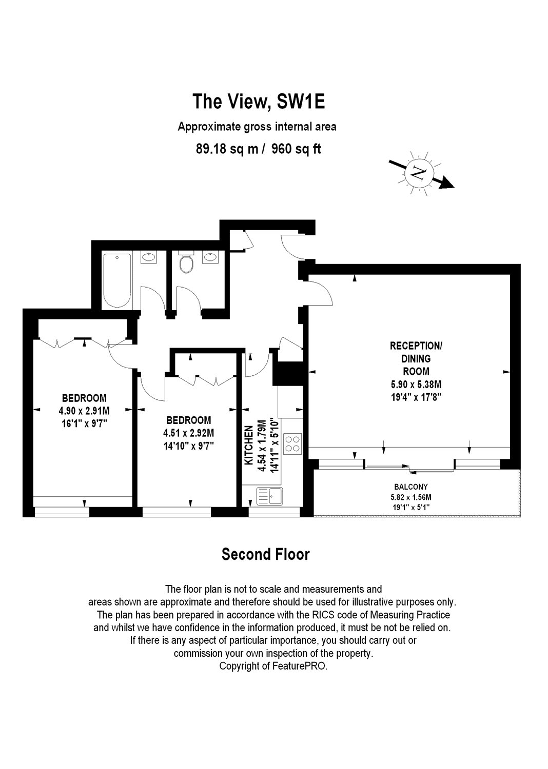 2 Bedrooms Flat to rent in Palace Street, Westminster, London SW1E