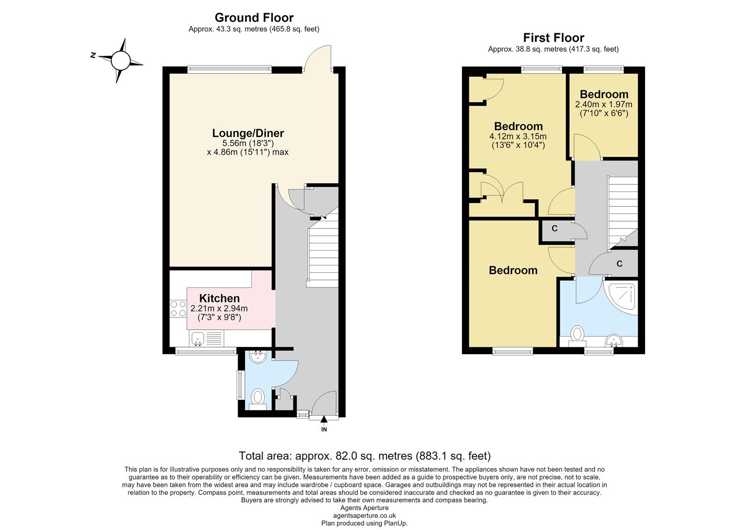 14, Chapel Wood, New Ash Green floorplan
