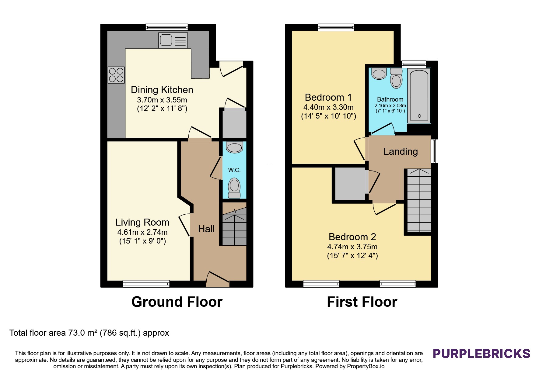Turnside Street, Buckingham floorplan