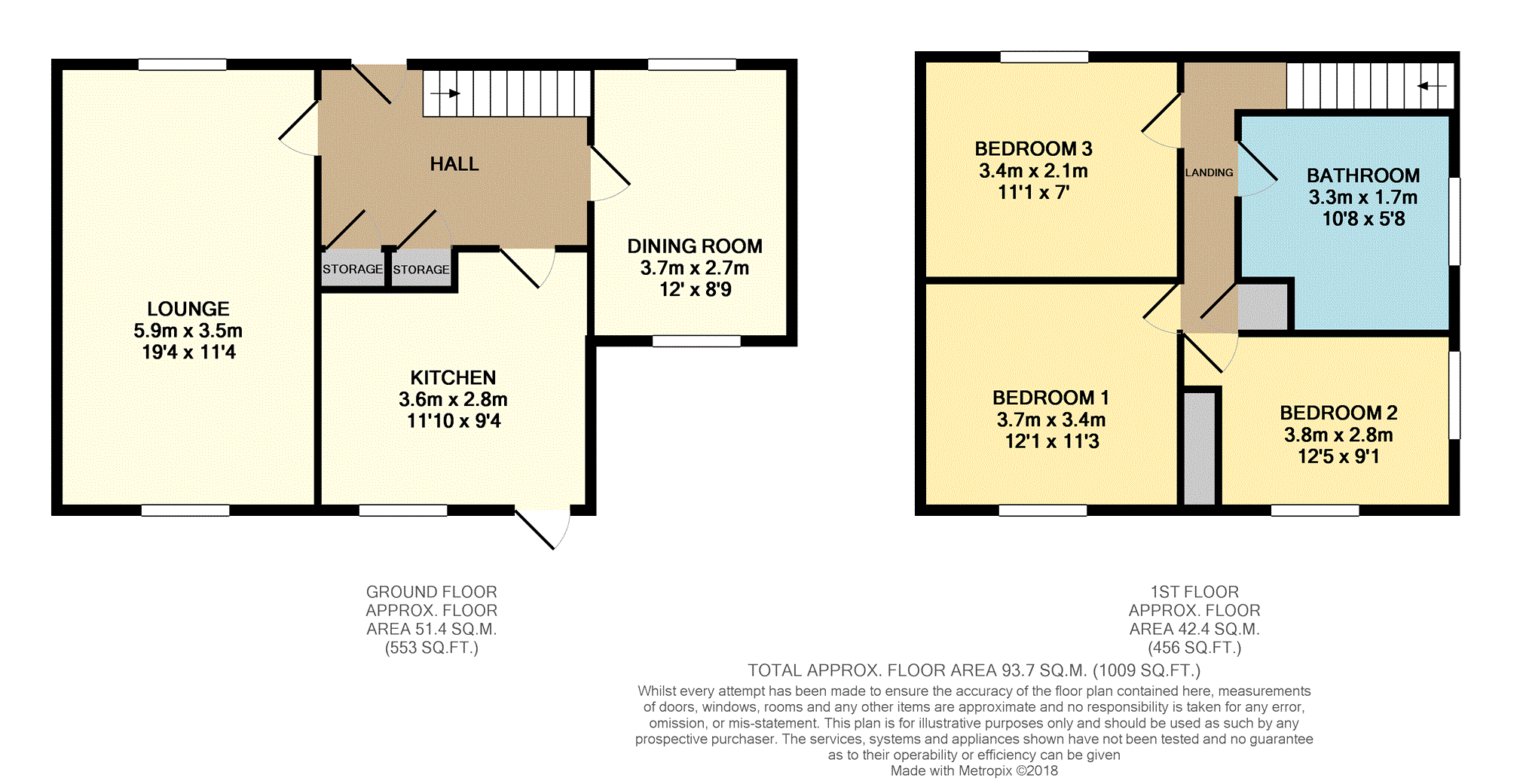 3 Bedrooms Semi-detached house for sale in Drage Road, Tonbridge TN12