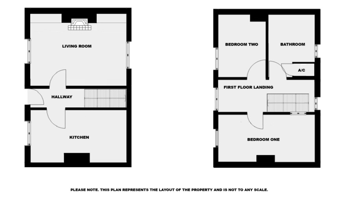 Trisant, Devils Bridge floorplan