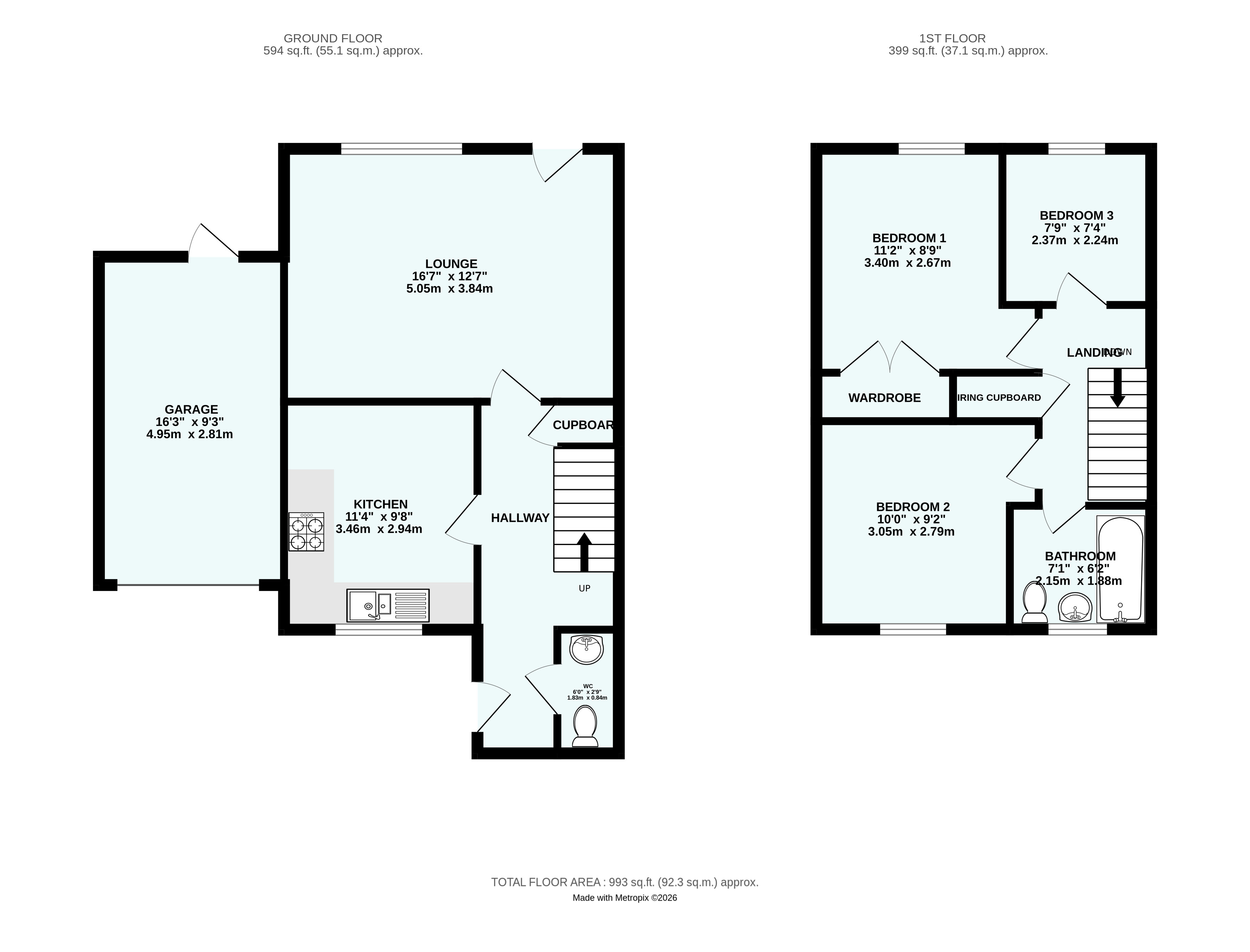 14 Tredinnick Wood Close, Helston Cornwall, Cornwall floorplan