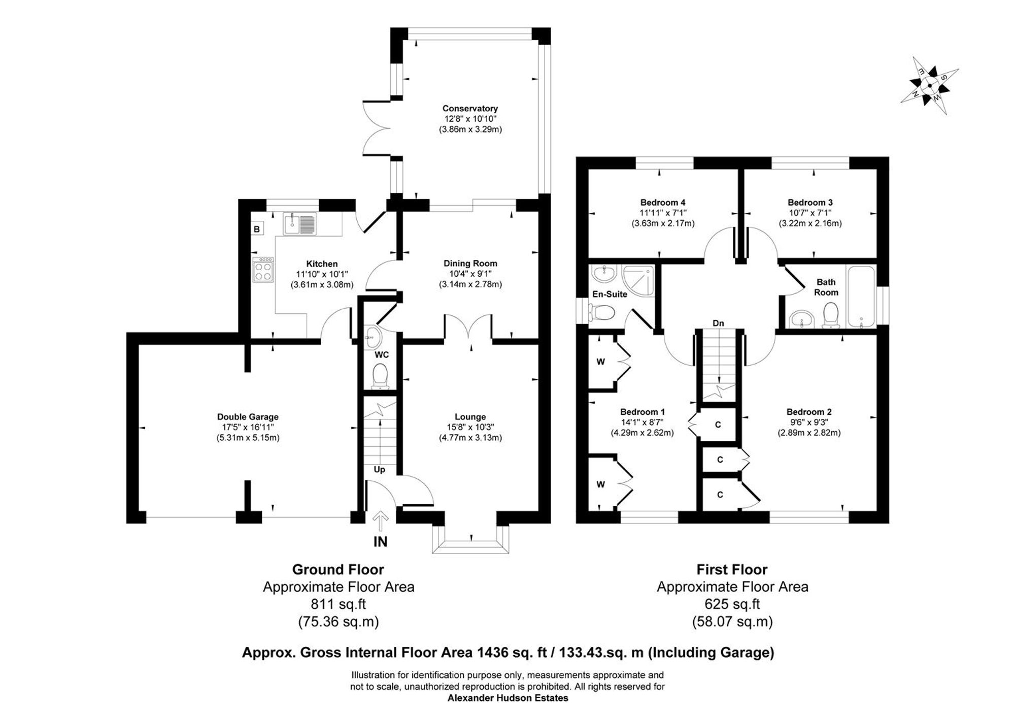 178 Bede Close, Newcastle Upon Tyne floorplan