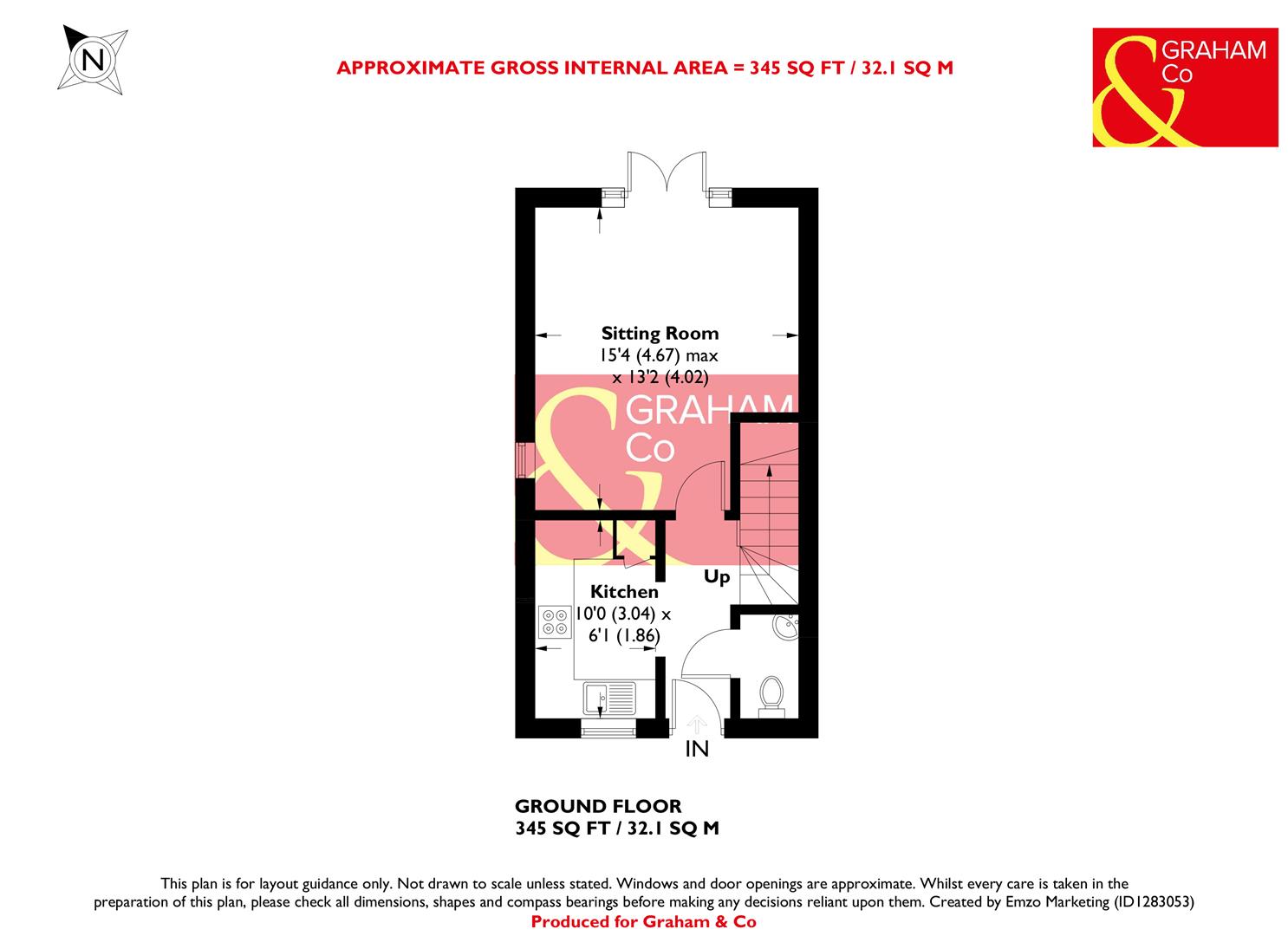 34, Tailor Close, Andover floorplan