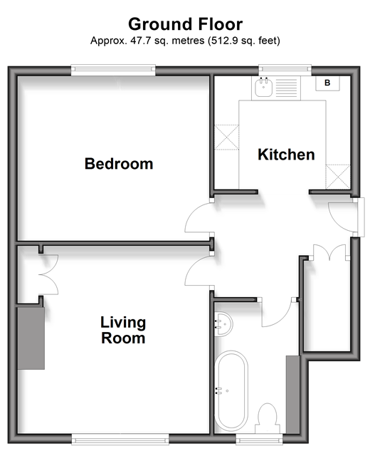 Dickens Avenue, Dartford floorplan