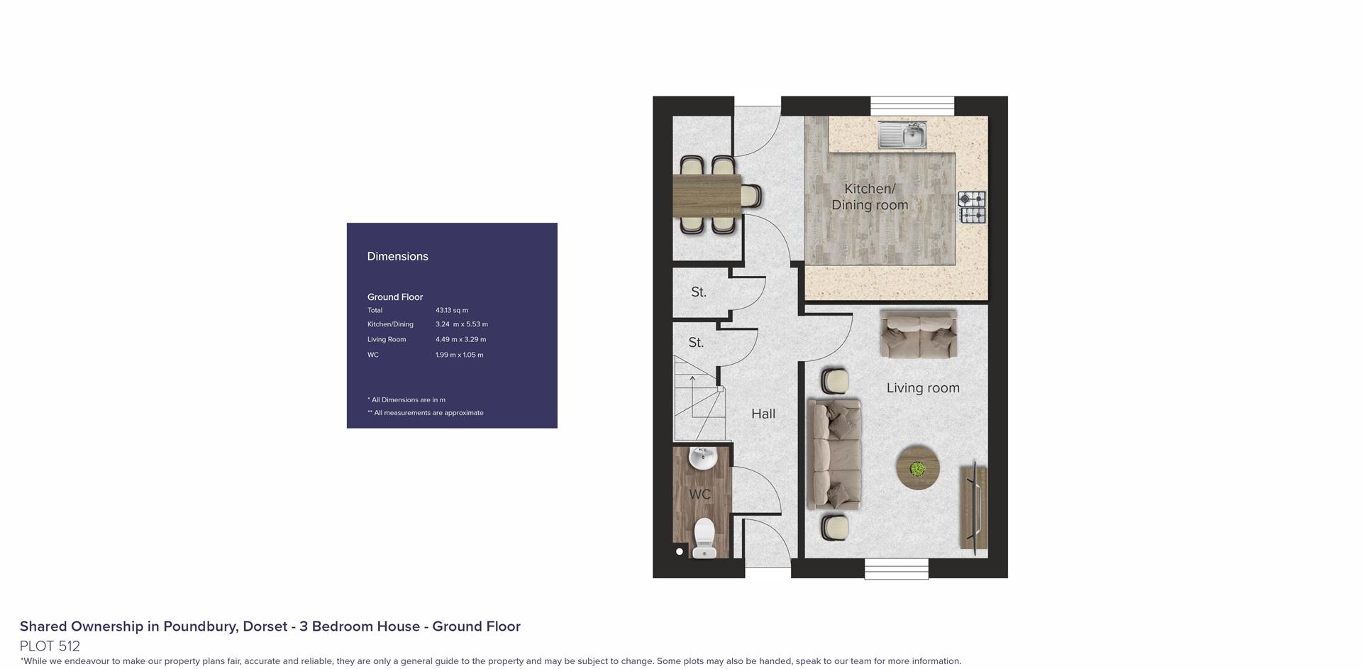 Coade Street, Poundbury floorplan
