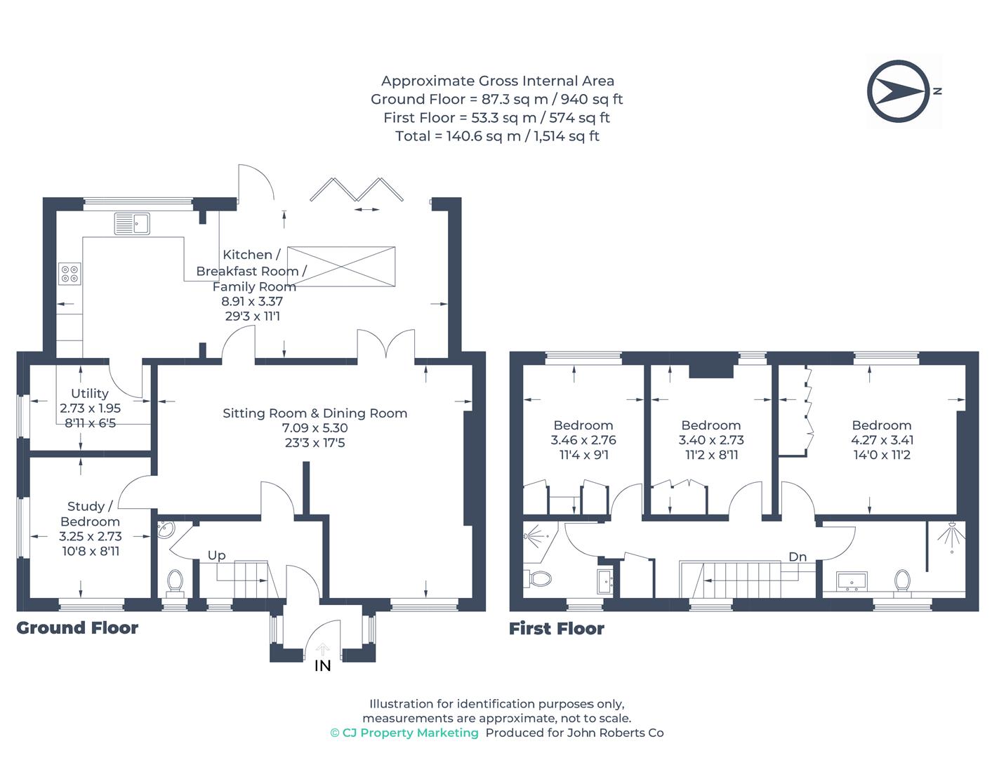 1, Sunshine Cottages, Chorleywood floorplan