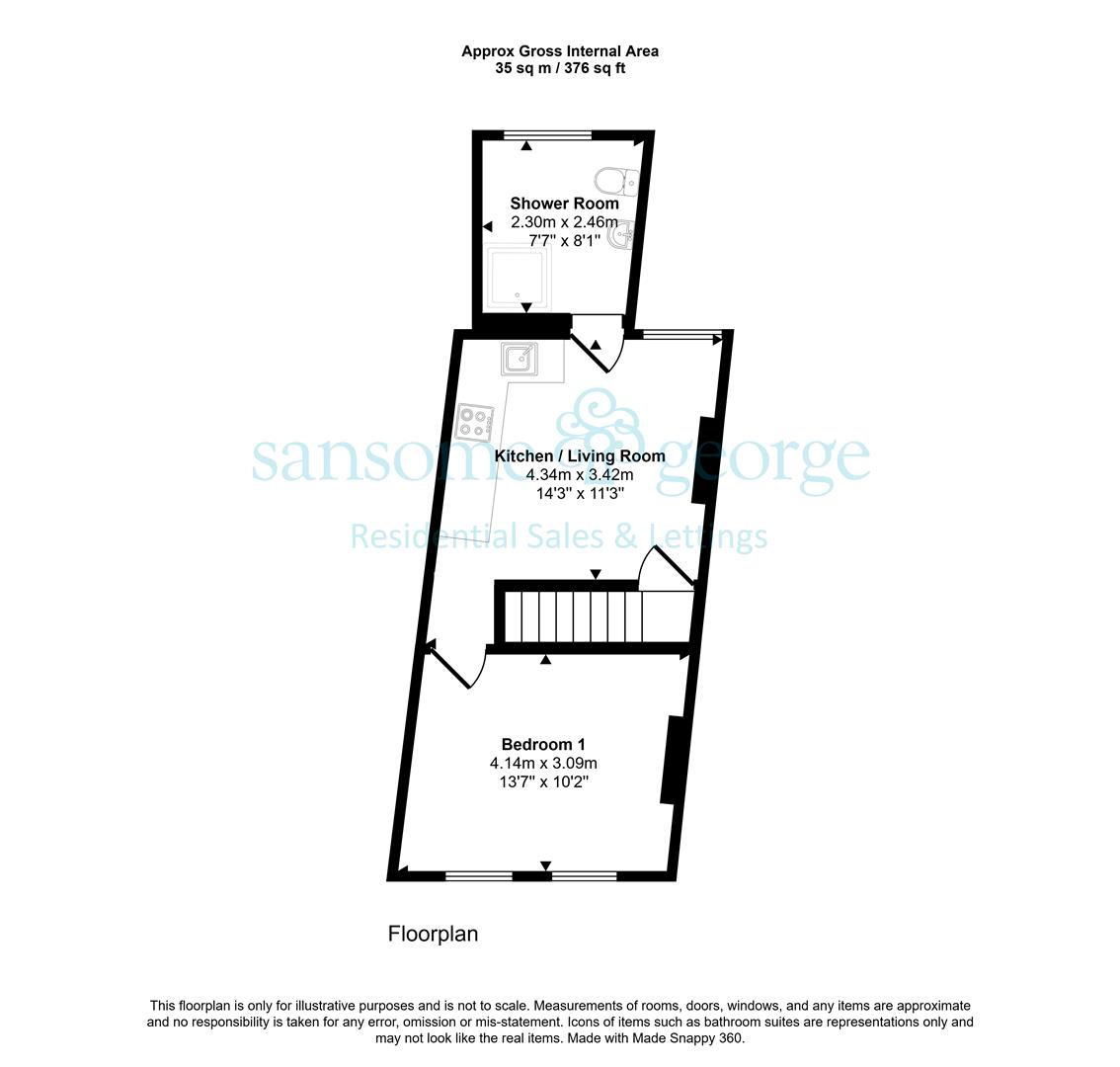First Floor, 27, Tidmarsh Street, Reading floorplan