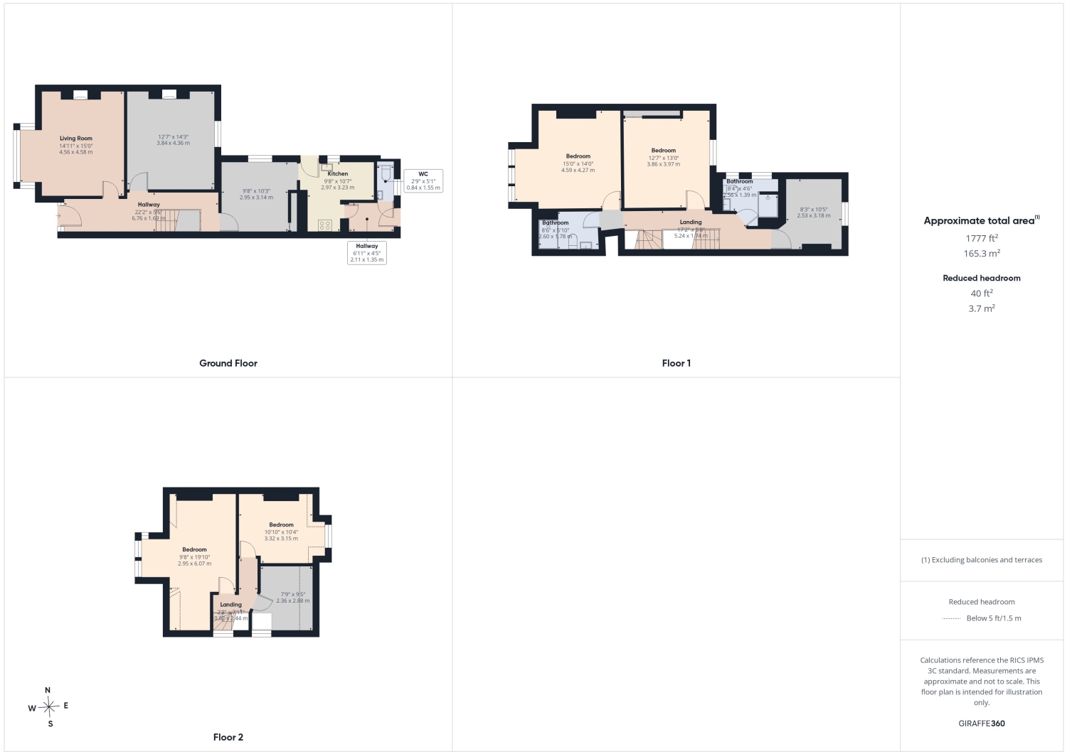 62, Worcester Street, Gloucester floorplan