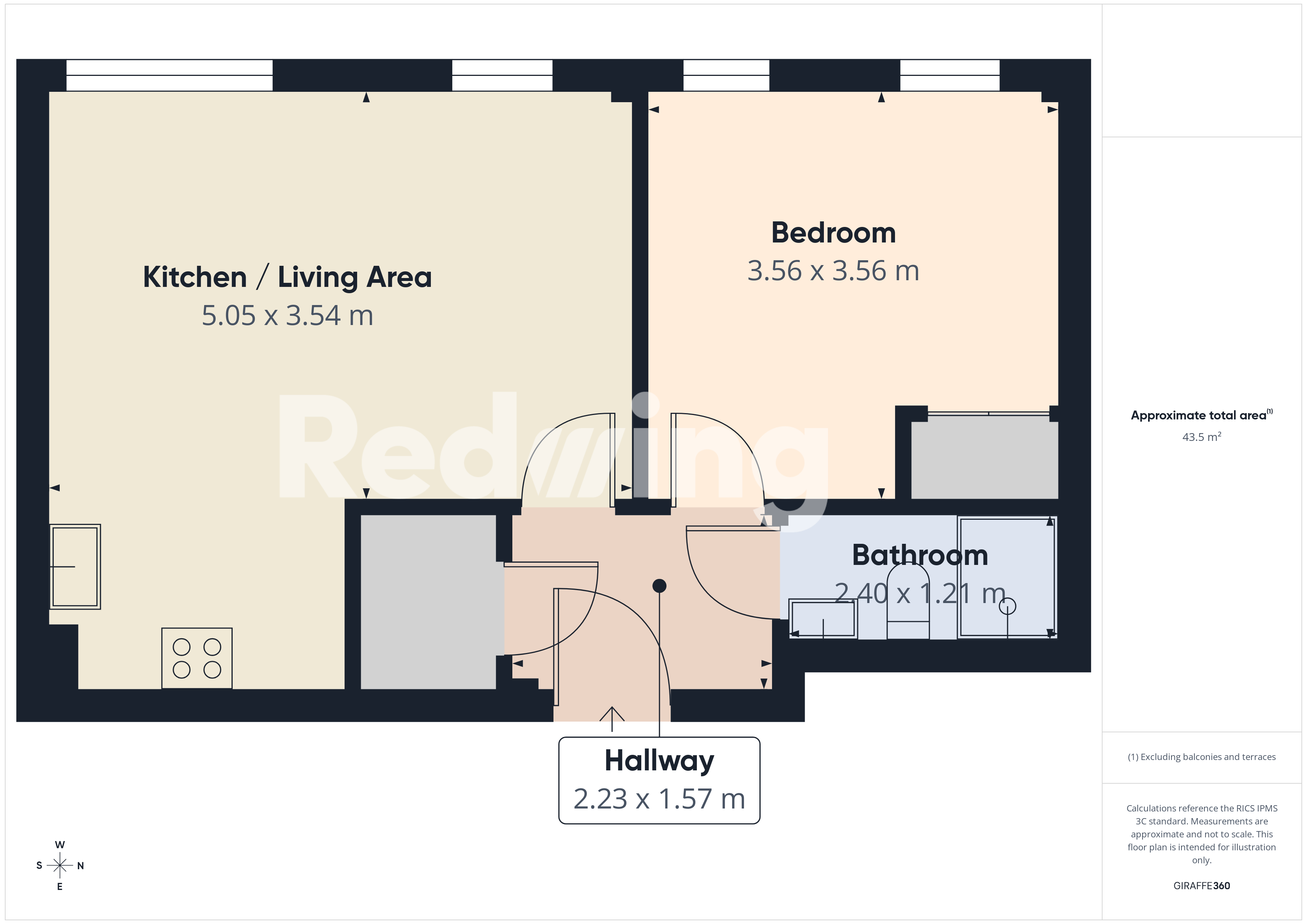 Flat 4, 421A,, Barlow Moor Road, Greater Manchester floorplan