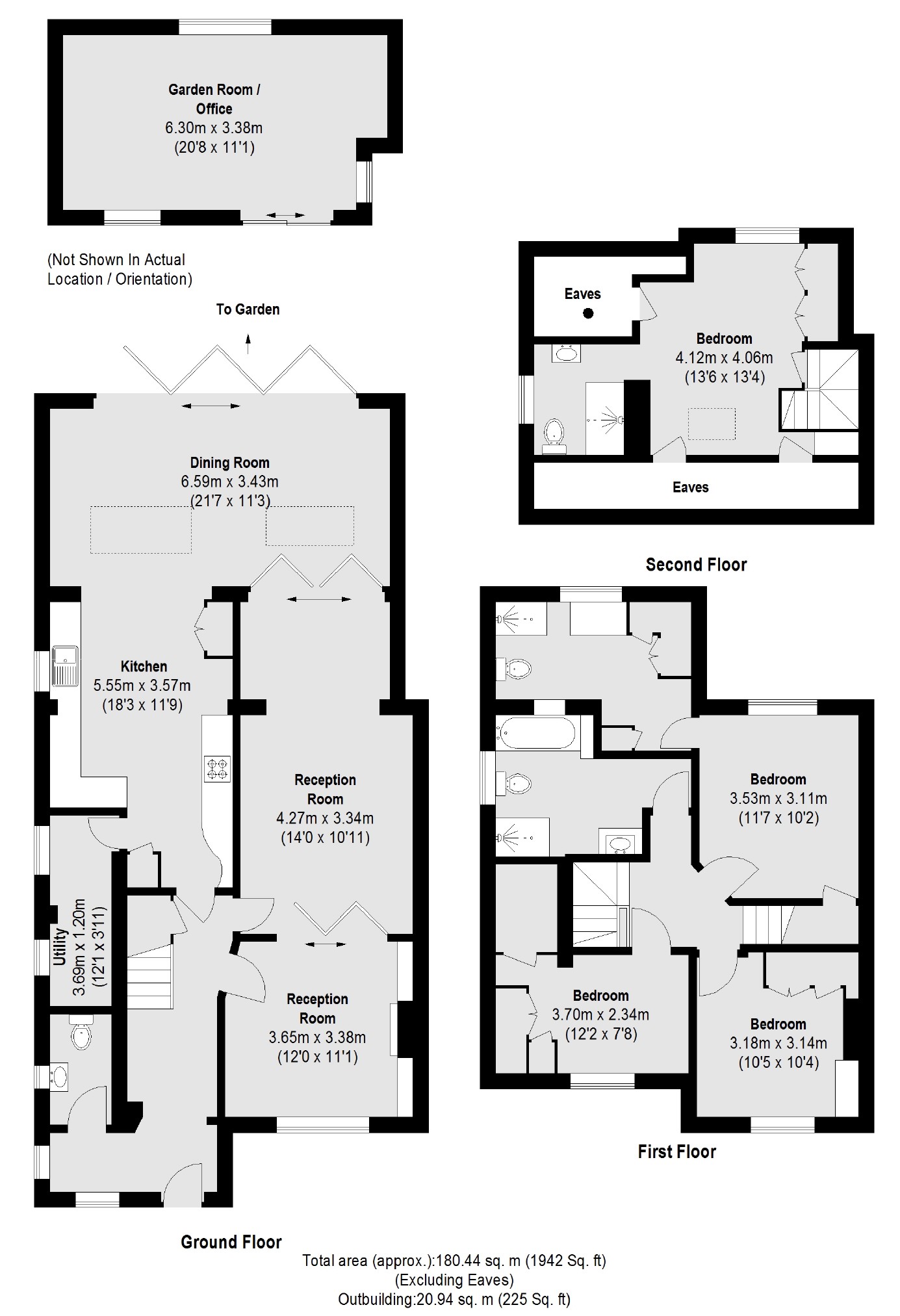 Esher Road, East Molesey floorplan