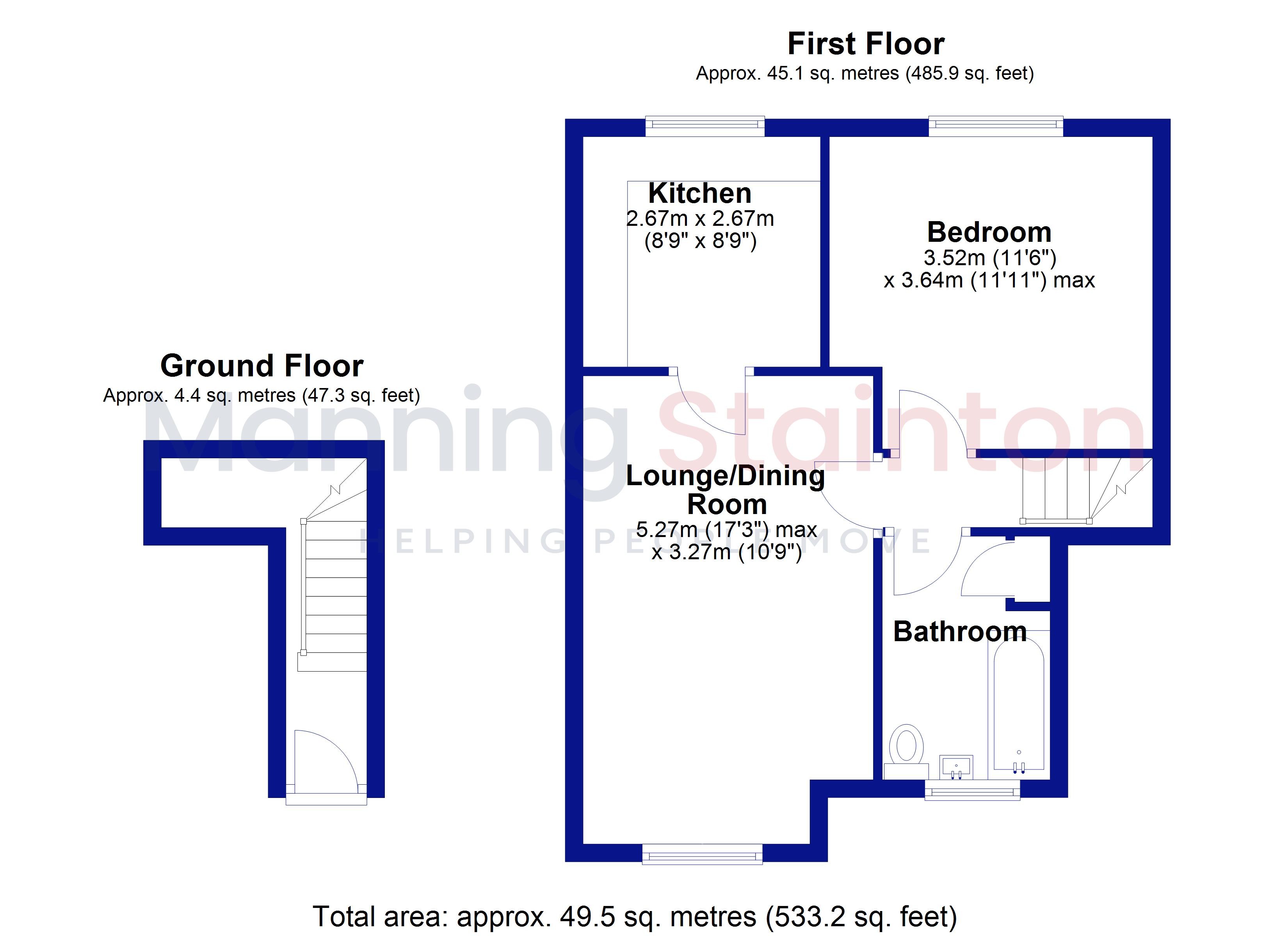 27, Kelcbar Close, North Yorkshire floorplan