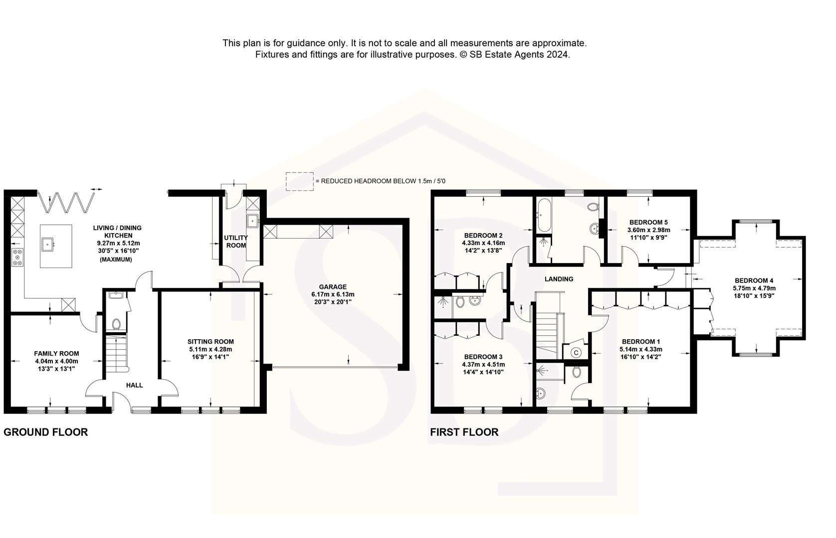 2, The Moorlands, Menston floorplan