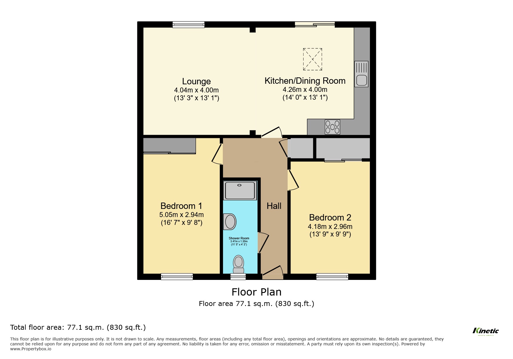 Birch Lodge, 2 Willow Close, Lincolnshire floorplan