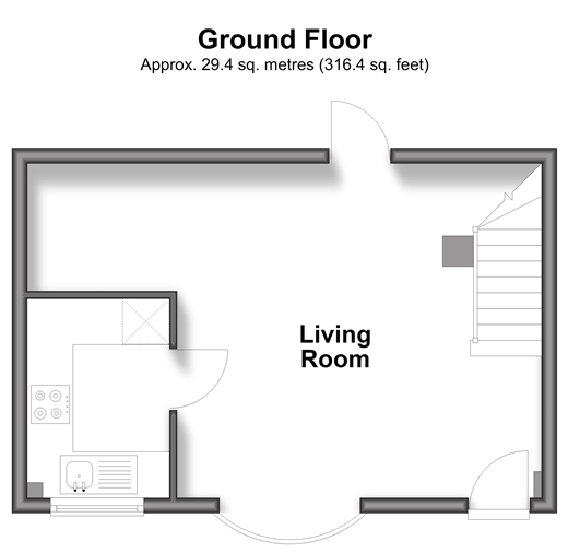 Woodcote Mews, Wallington floorplan