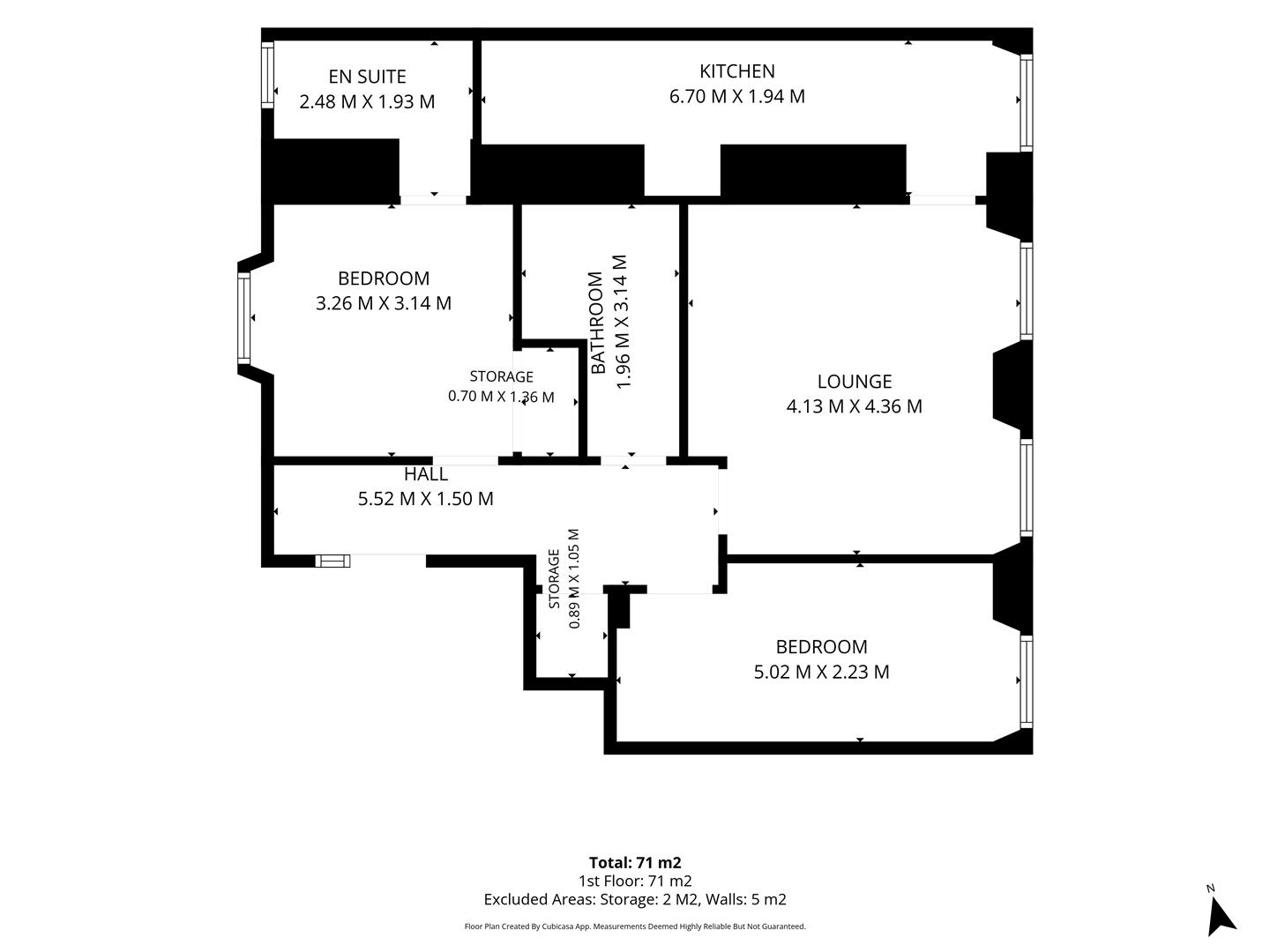 Flat 2, 121, High Street, Kirkcaldy floorplan