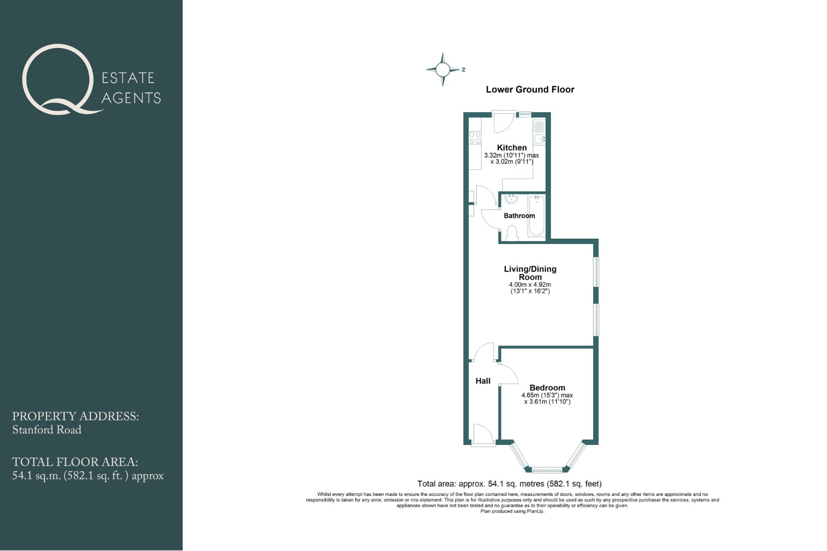 49a, Stanford Road, Brighton floorplan