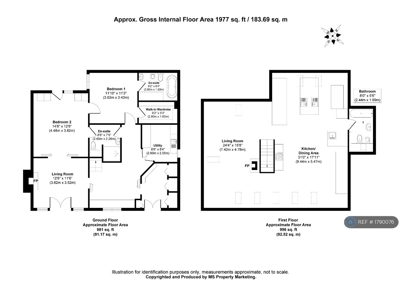 Flat, Elmwood Court A Wetherby Road, Leeds floorplan