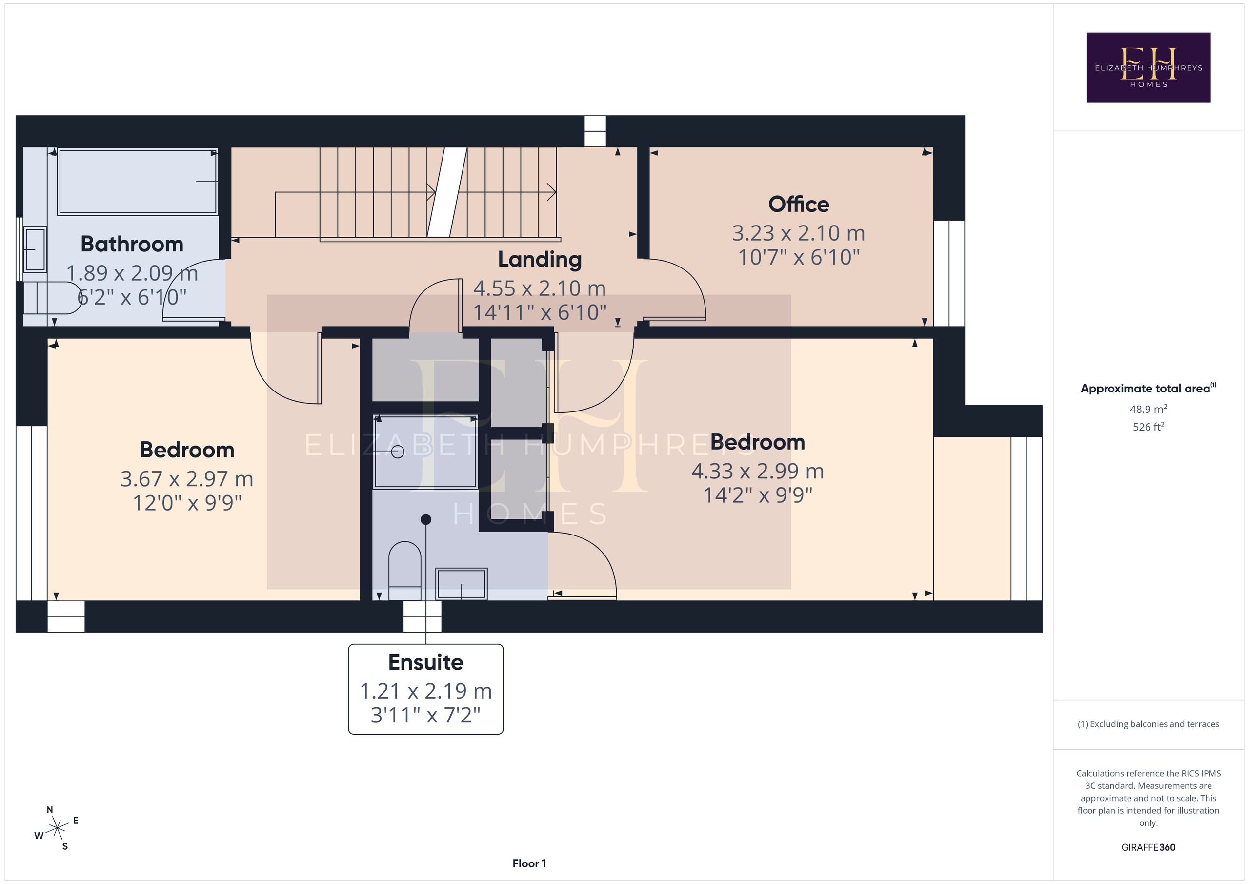 2 Rivergreen, Morpeth floorplan