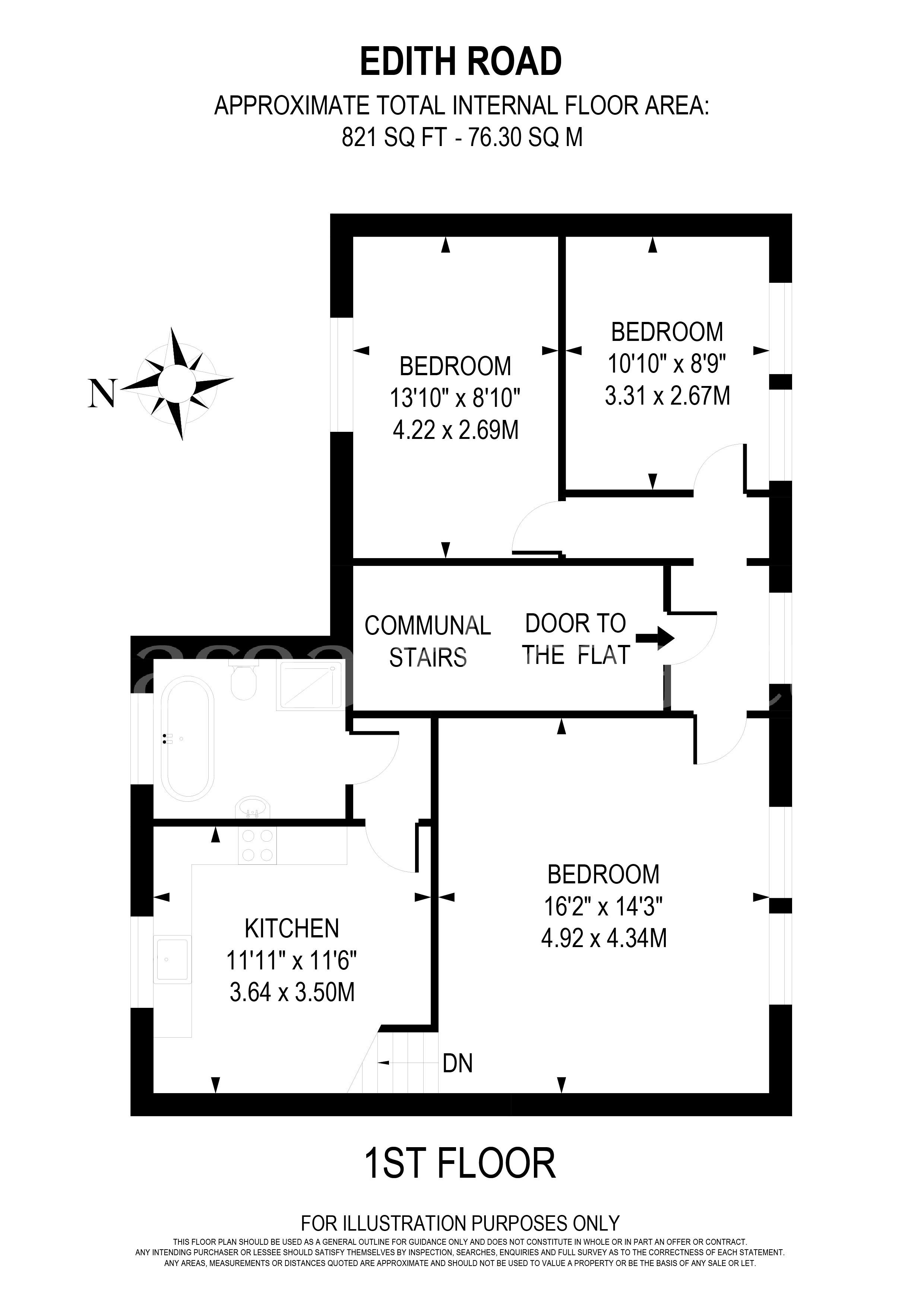 2 Bedrooms Flat to rent in Edith Road, London W14