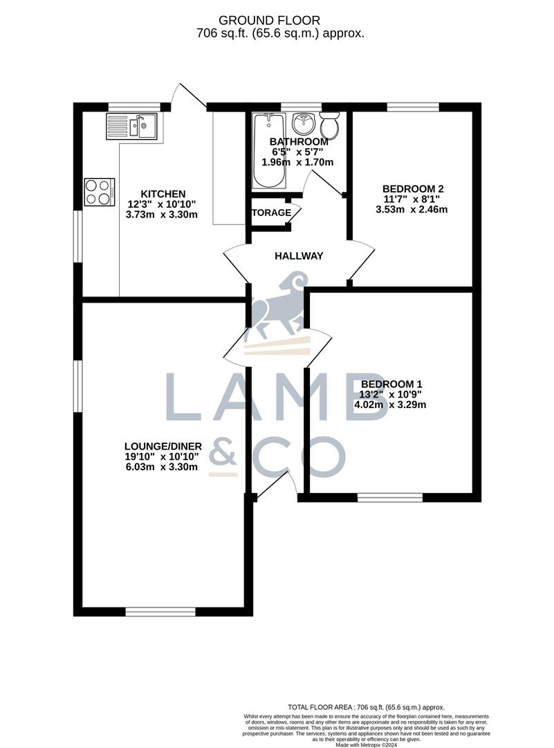 35, Wyndham Crescent, Clacton-On-Sea floorplan