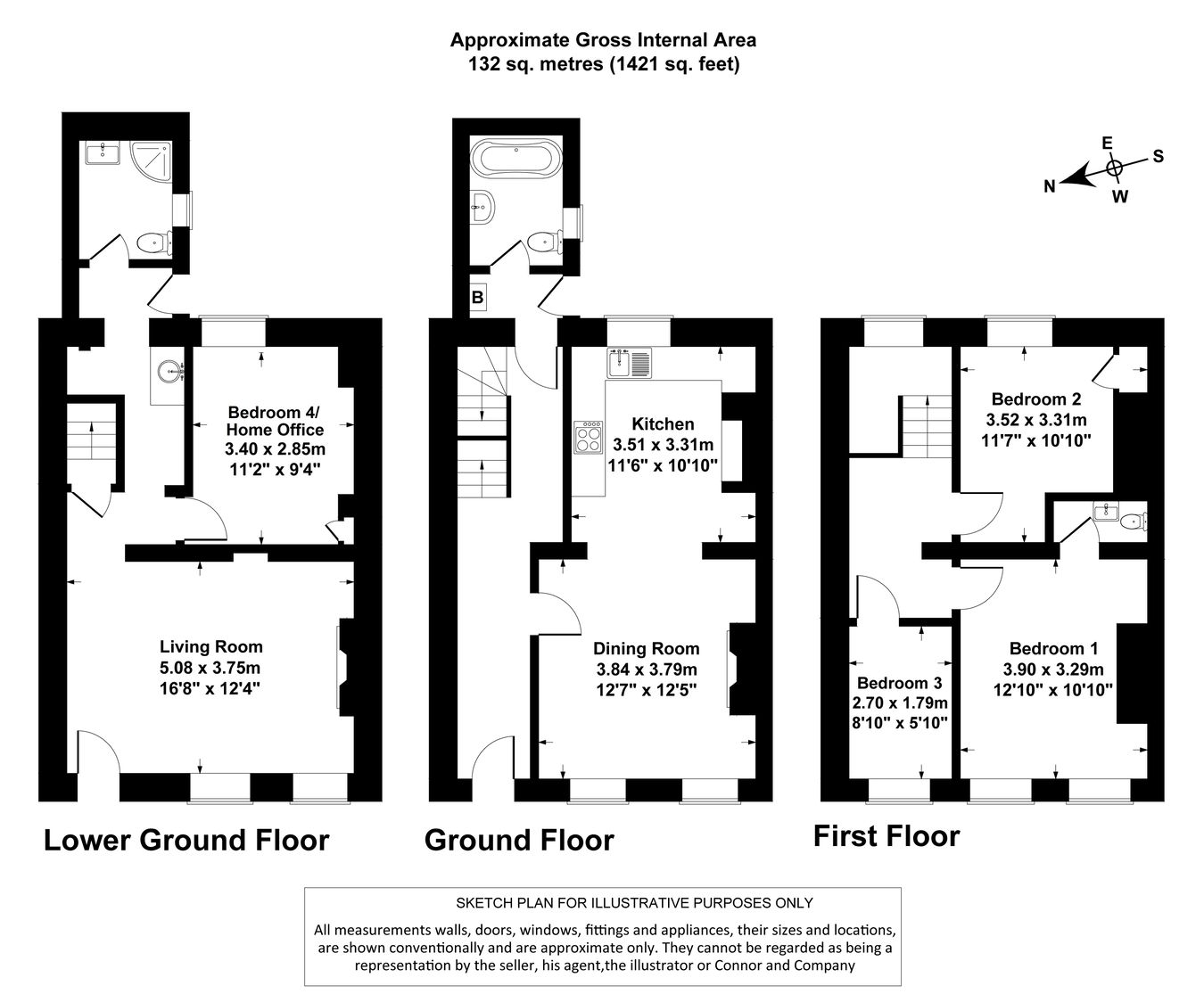 24, Albert Place, Cheltenham floorplan