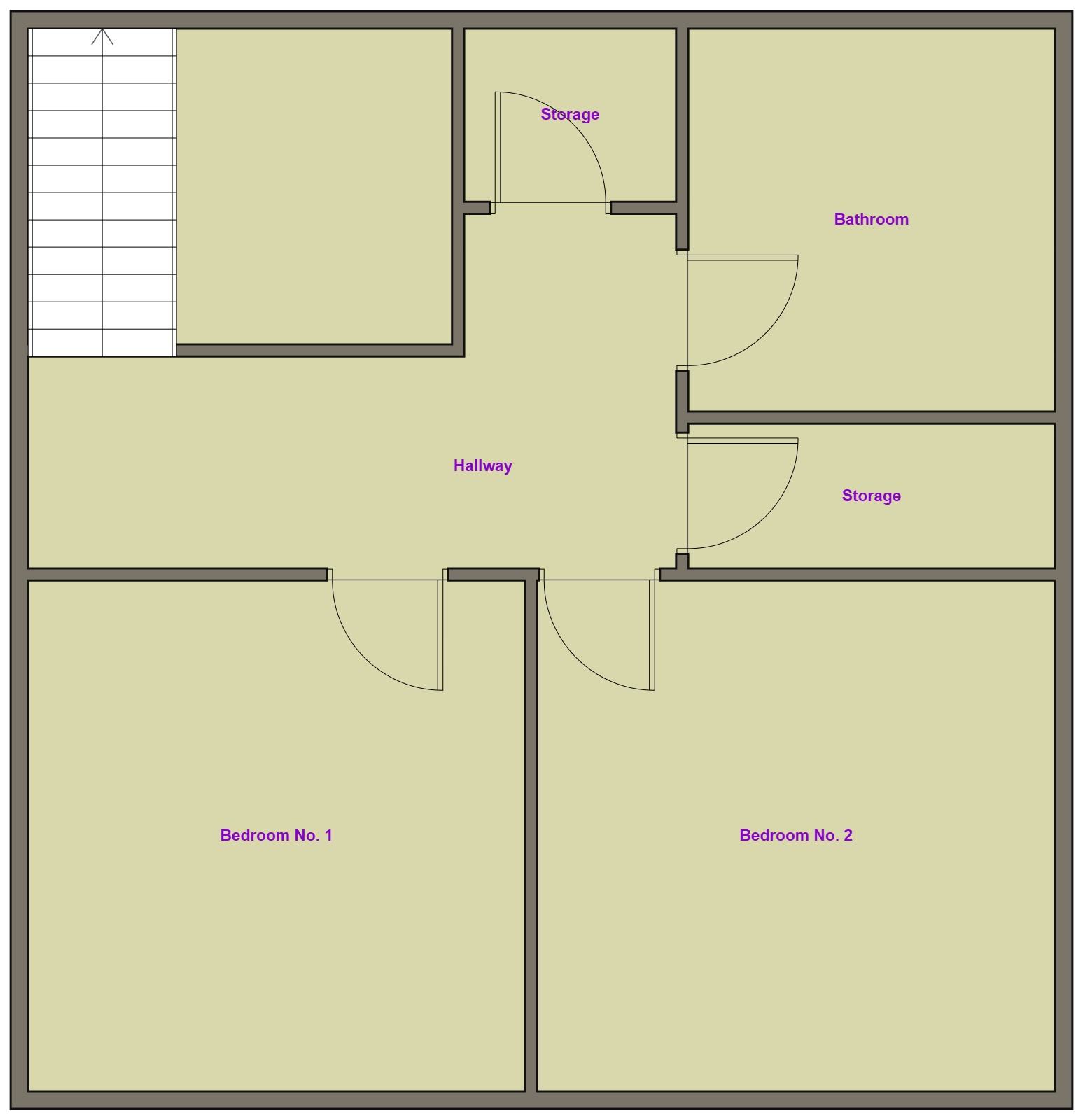 3b, Moss Knowe, Cumbernauld floorplan