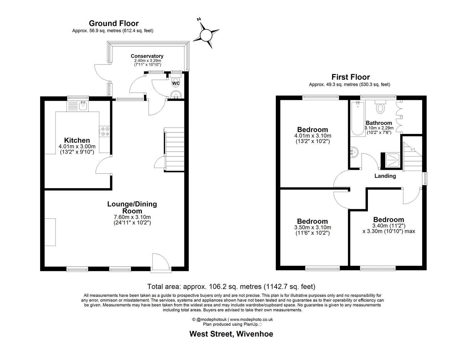 7-9, West Street, Colchester floorplan